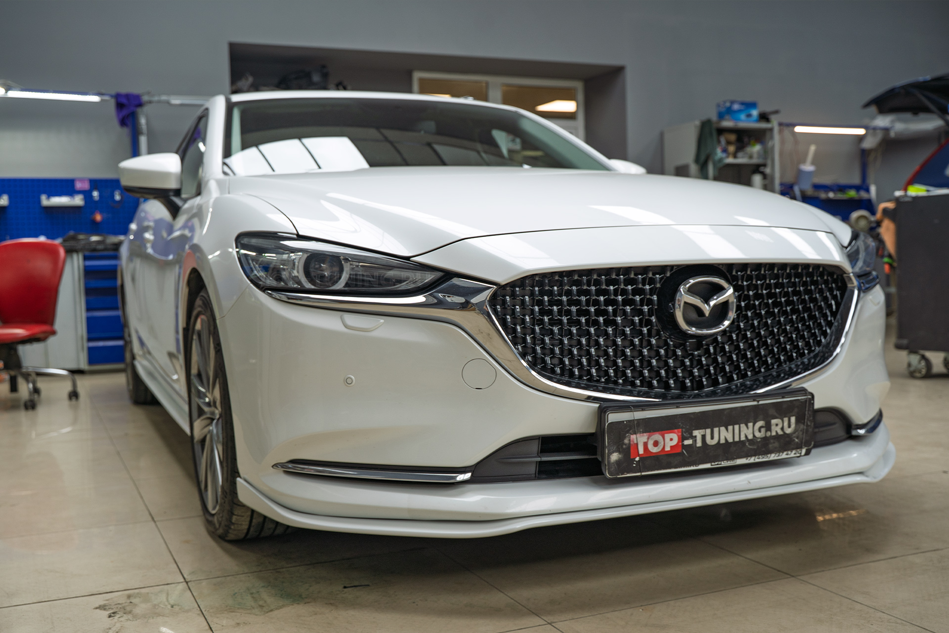Установка тюнинг-обвеса для Mazda 6 2019