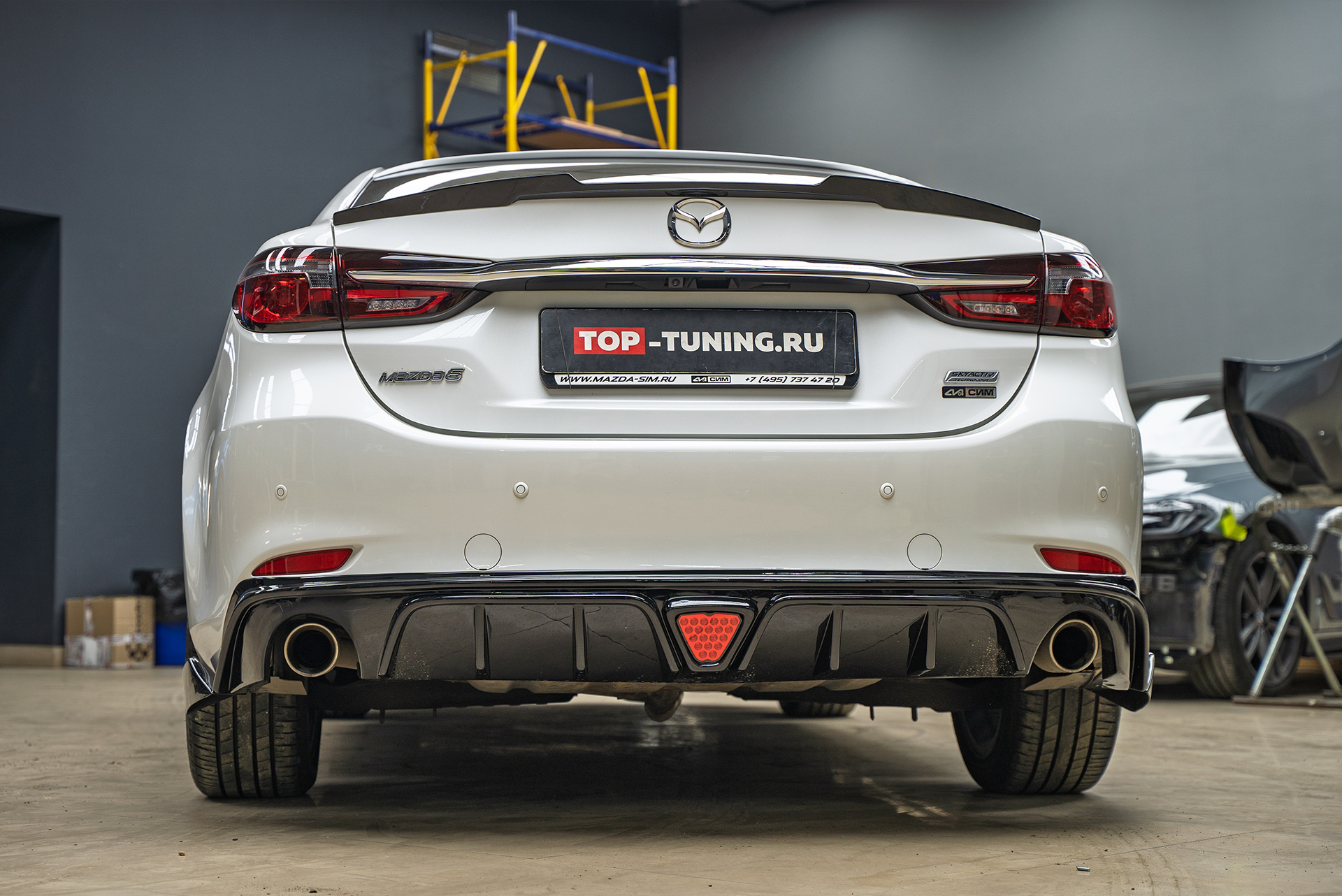 110076 Установка тюнинг-обвеса для Mazda 6 2019