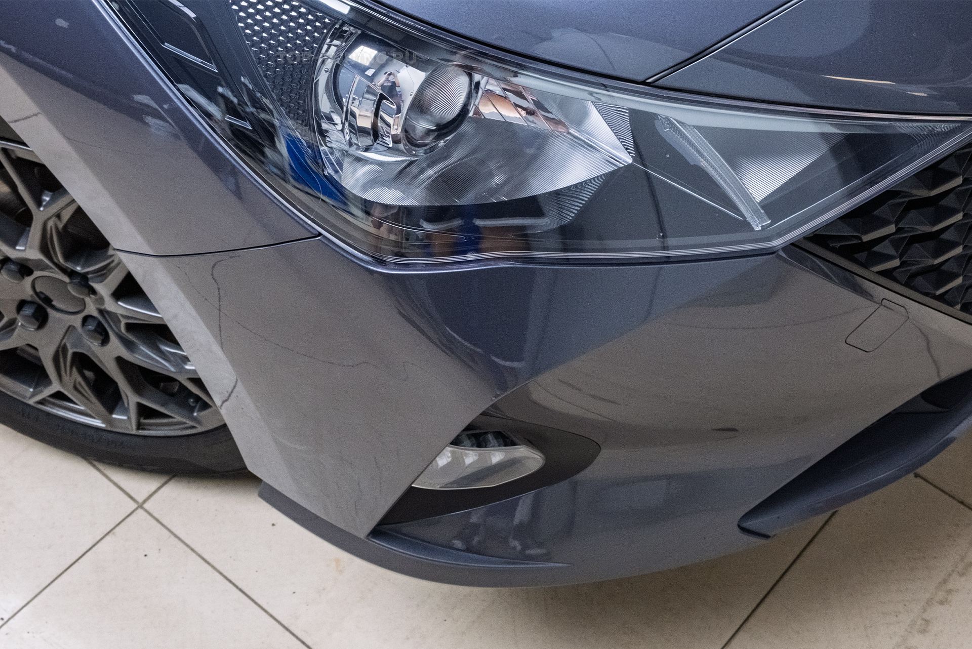 Монтаж диффузора на задний бампер и накладок на пороги для Hyundai Solaris 2