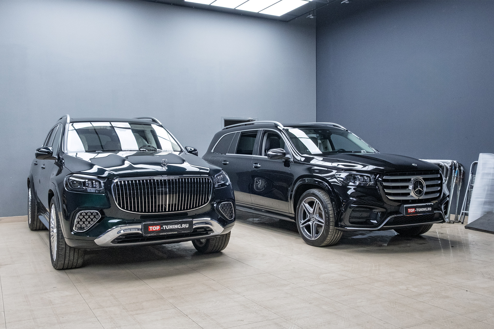 Масштабное дооснащение и защита нового Mercedes-Benz GLS