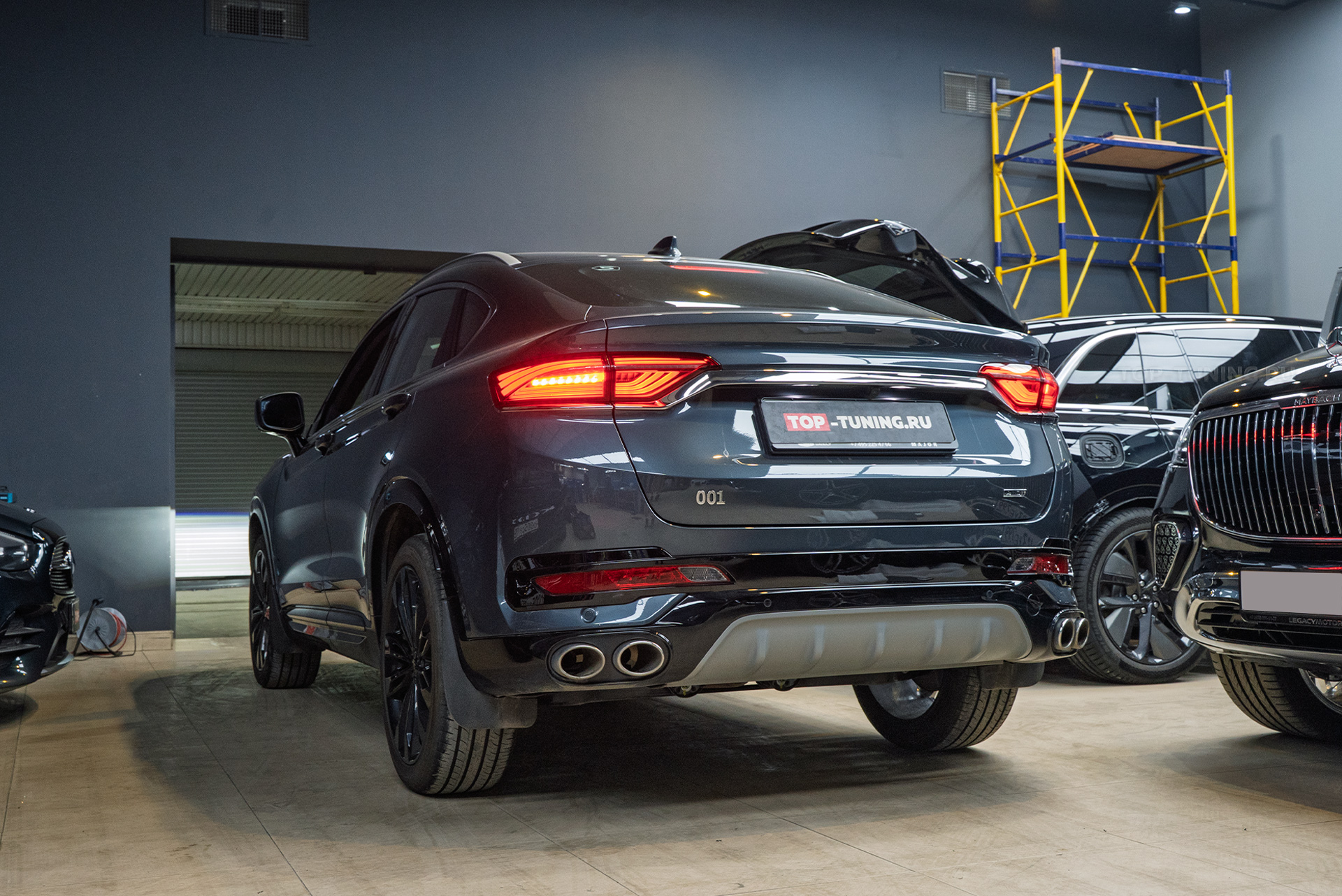 Замена линз, полировка и оклейка фар Knewstar 001 