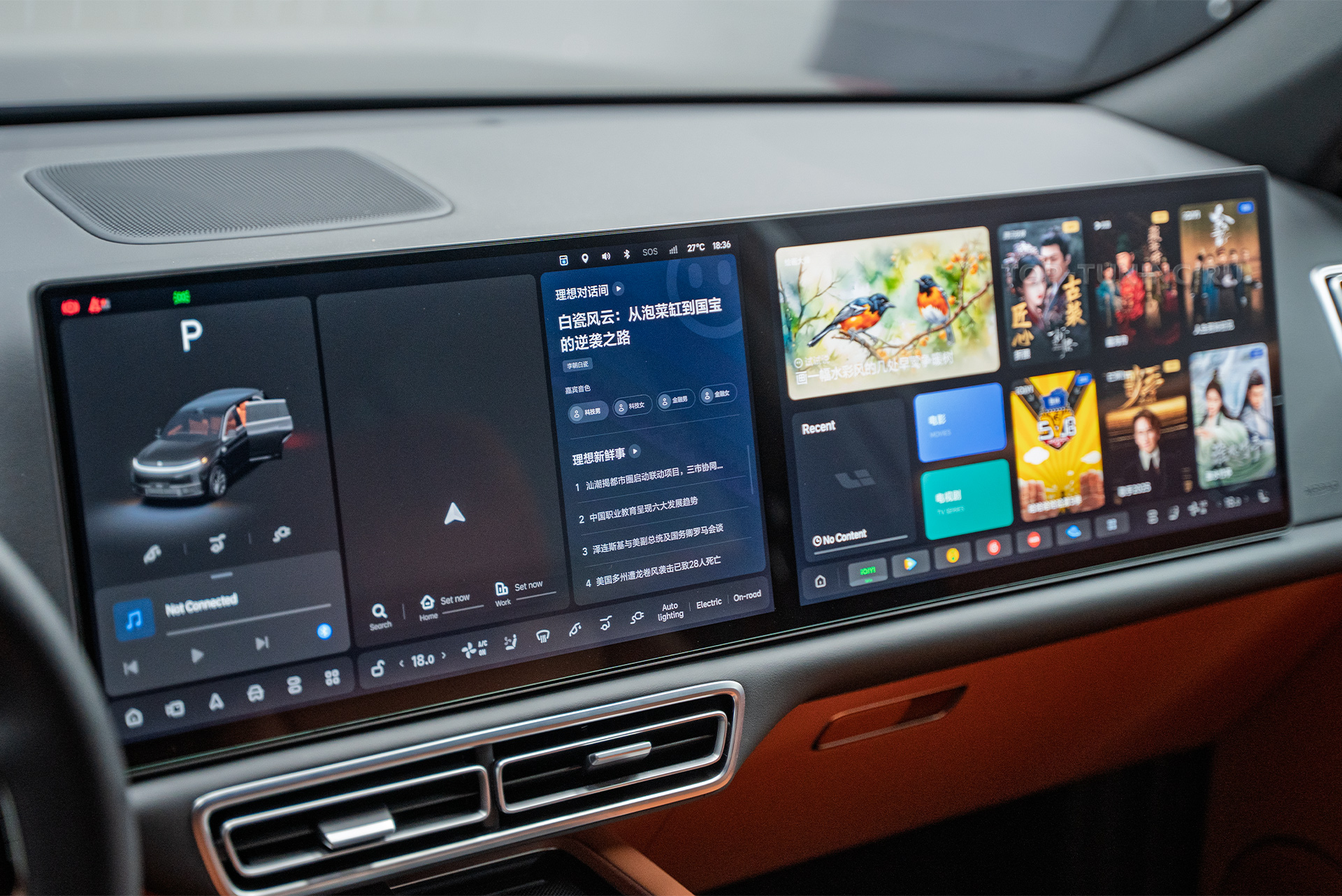 Оклейка сатиновым полиуретаном всего ЛКП кузова Lixiang L7 в Топ Тюнинг Москва