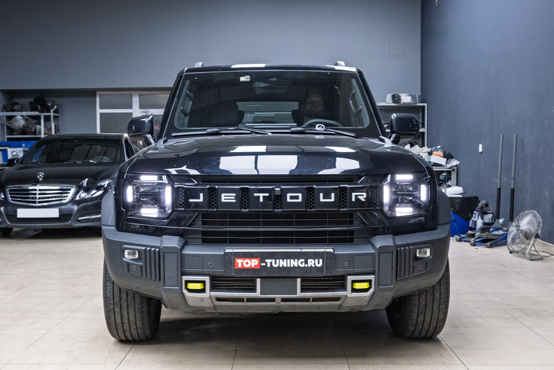 Установка электронной выхлопной системы THOR 2.0 + ECHO для Jetour T2