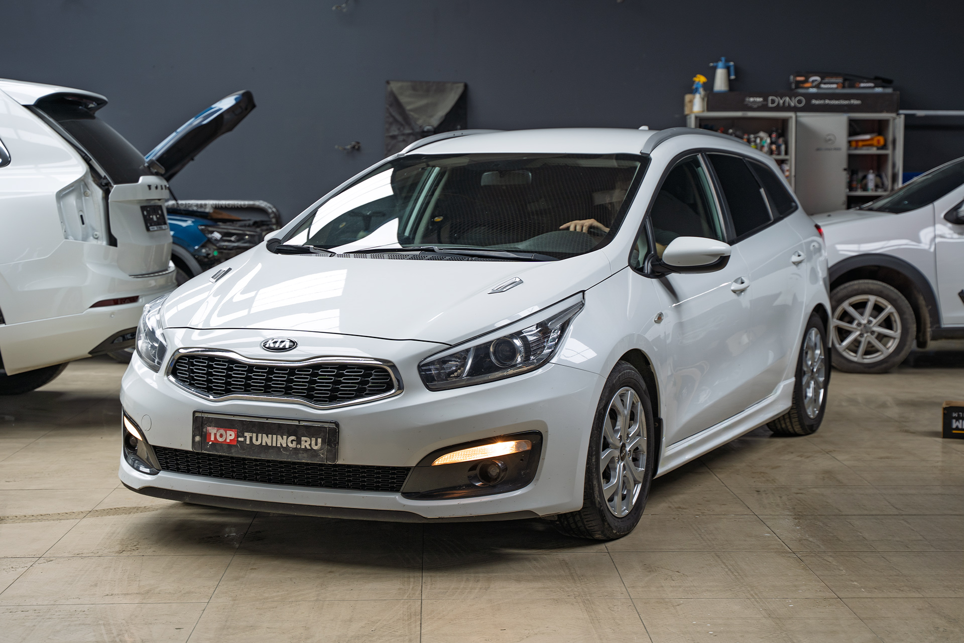 Тюнинг порогов Kia Ceed II 2018 
