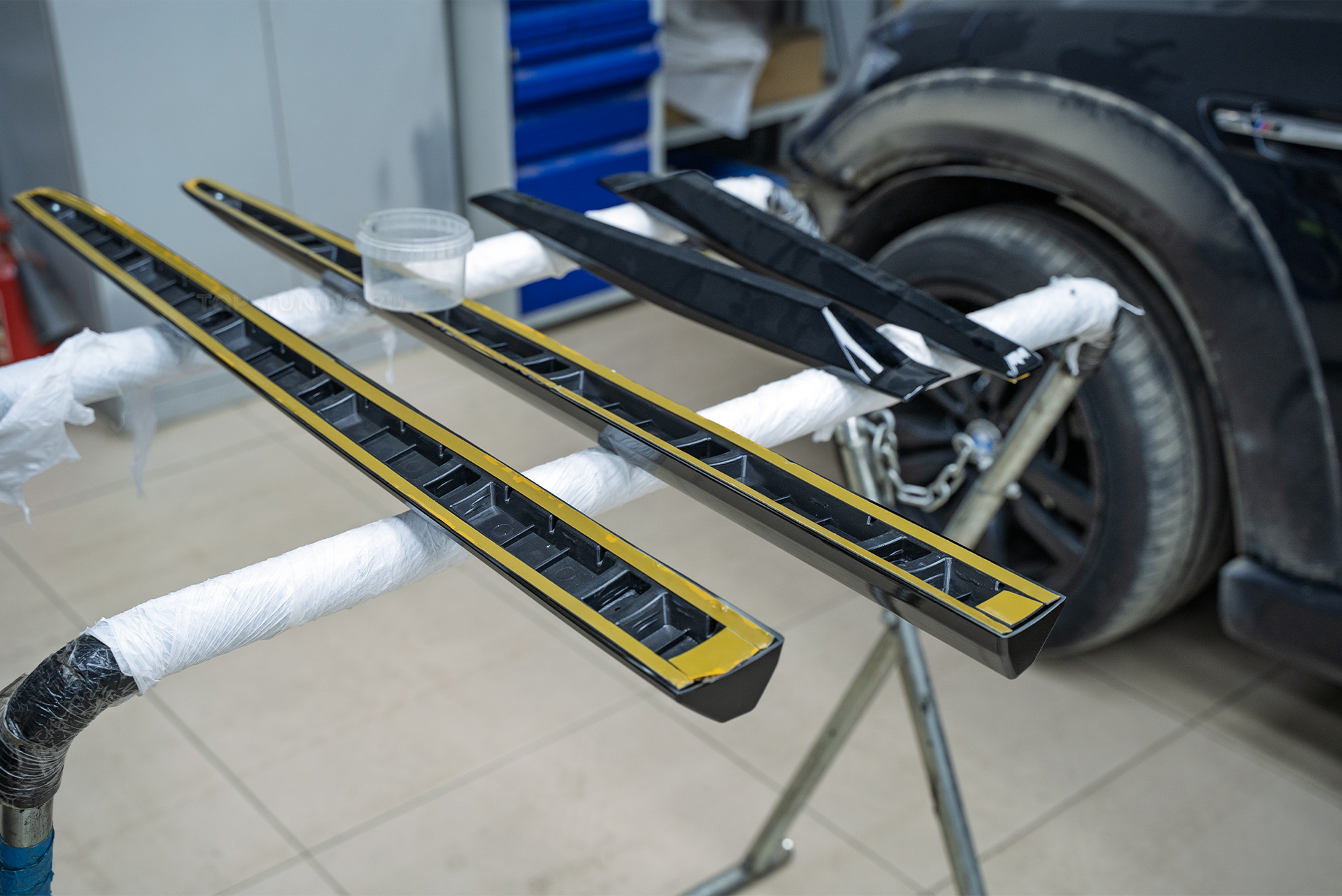 Силовые пороги-ступени для Toyota Land Cruiser Prado 150 110085 Силовые пороги-ступени для Toyota Land Cruiser Prado 150