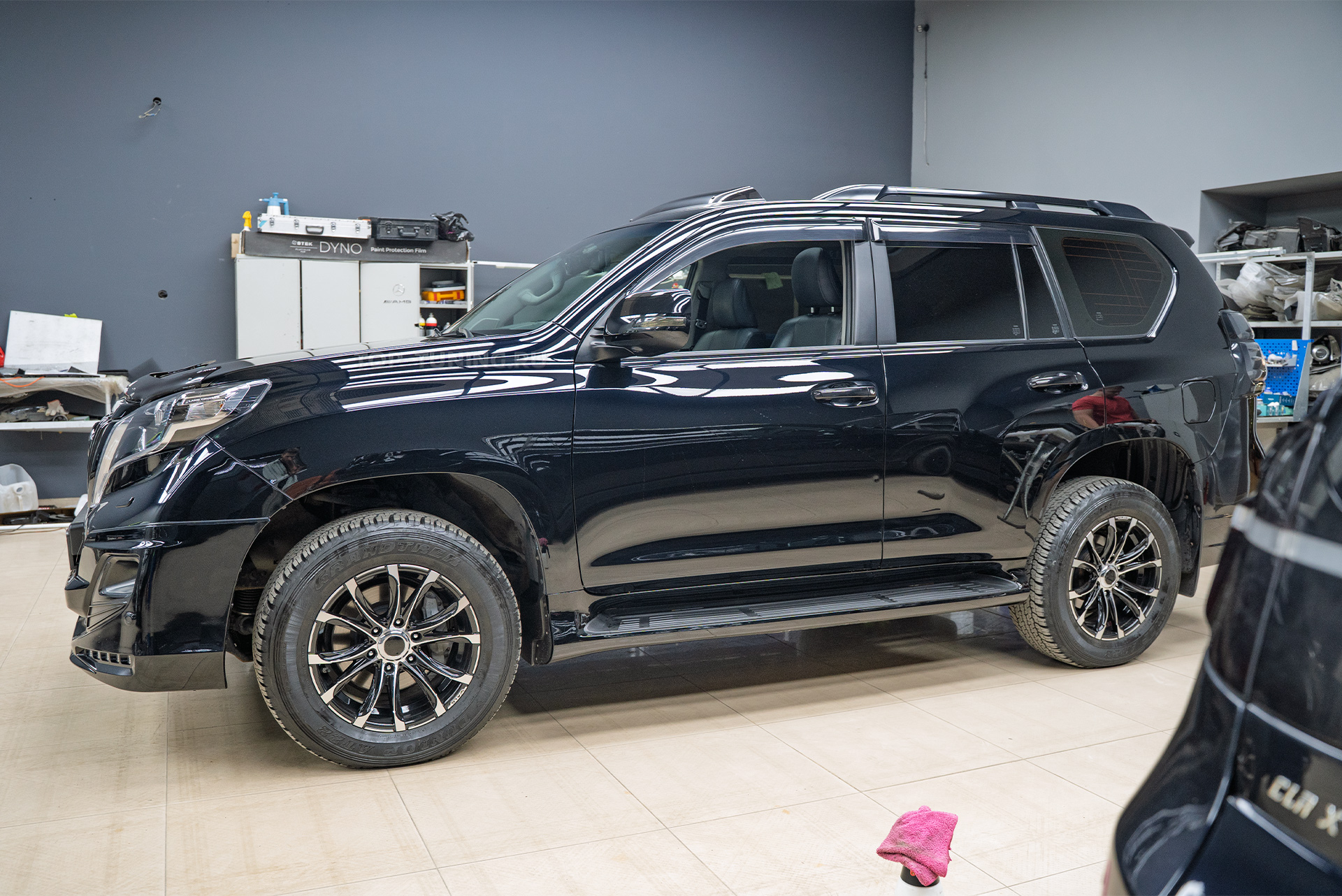 110085 Силовые пороги-ступени для Toyota Land Cruiser Prado 150 Силовые пороги-ступени для Toyota Land Cruiser Prado 150