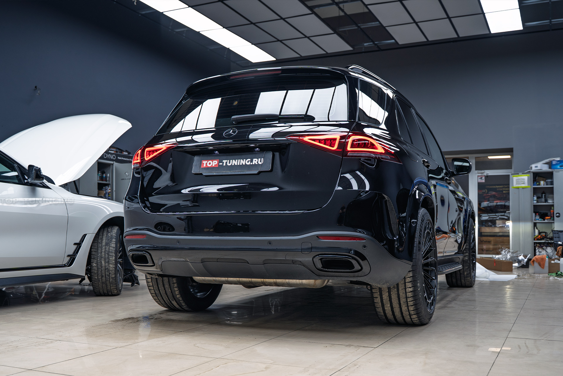 Доводчики дверей + решетка радиатора GT Line для Mercedes GLE V167