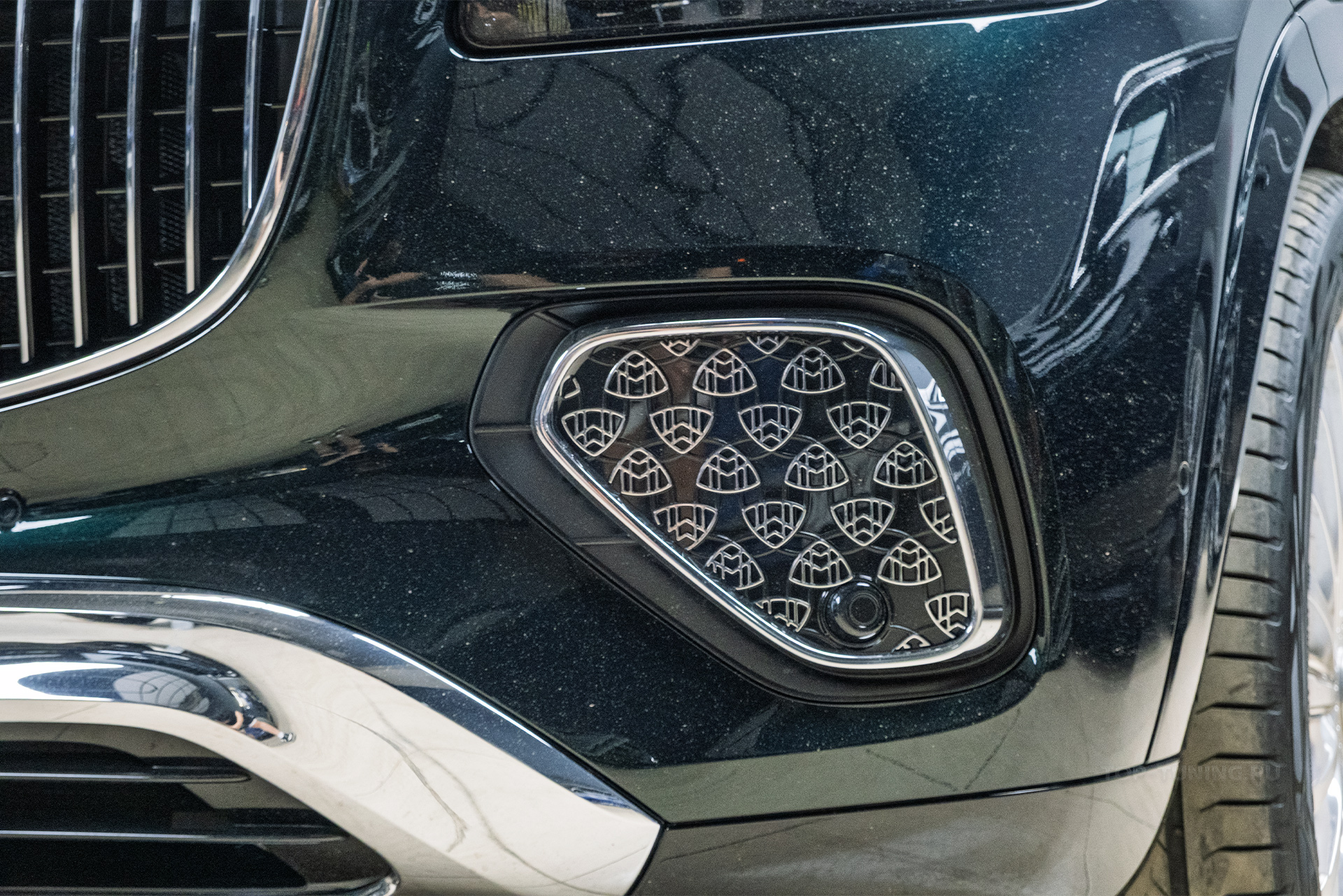 Оклейка кузова Mercedes-Benz Maybach GLS  2024 в Топ Тюнинг Москва