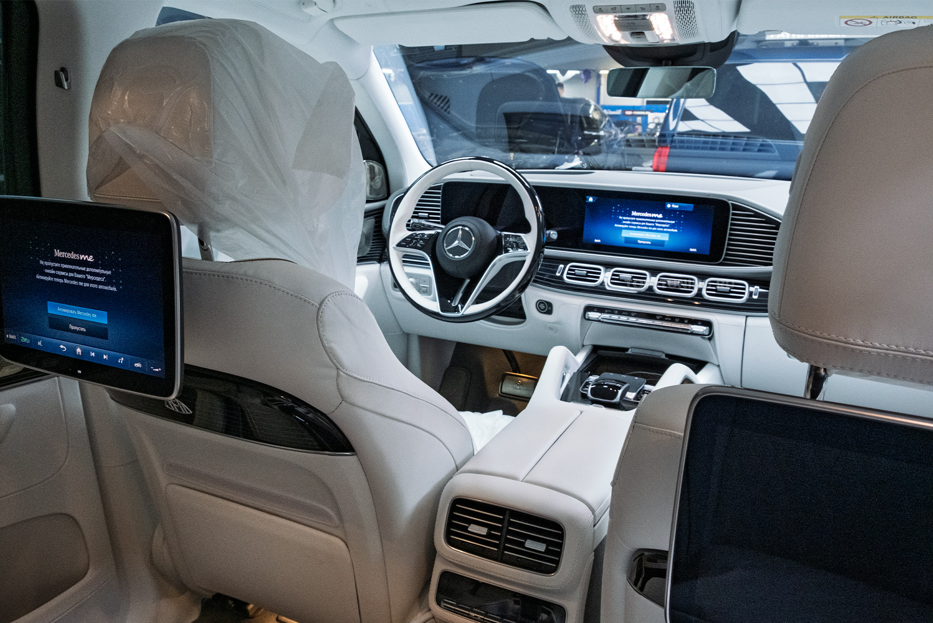 Оклейка кузова Mercedes-Benz Maybach GLS  2024 в Топ Тюнинг Москва