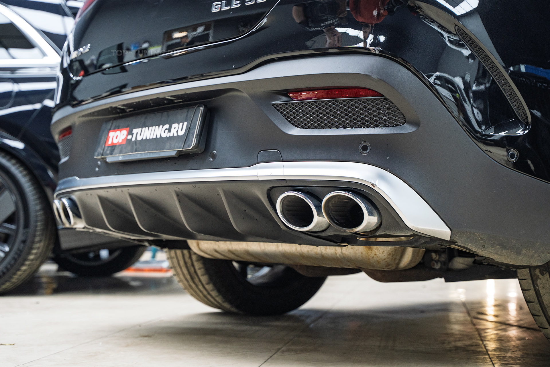 110184 Оклейка всего кузова в сатиновый полиуретан для Mercedes-Benz GLE53 AMG