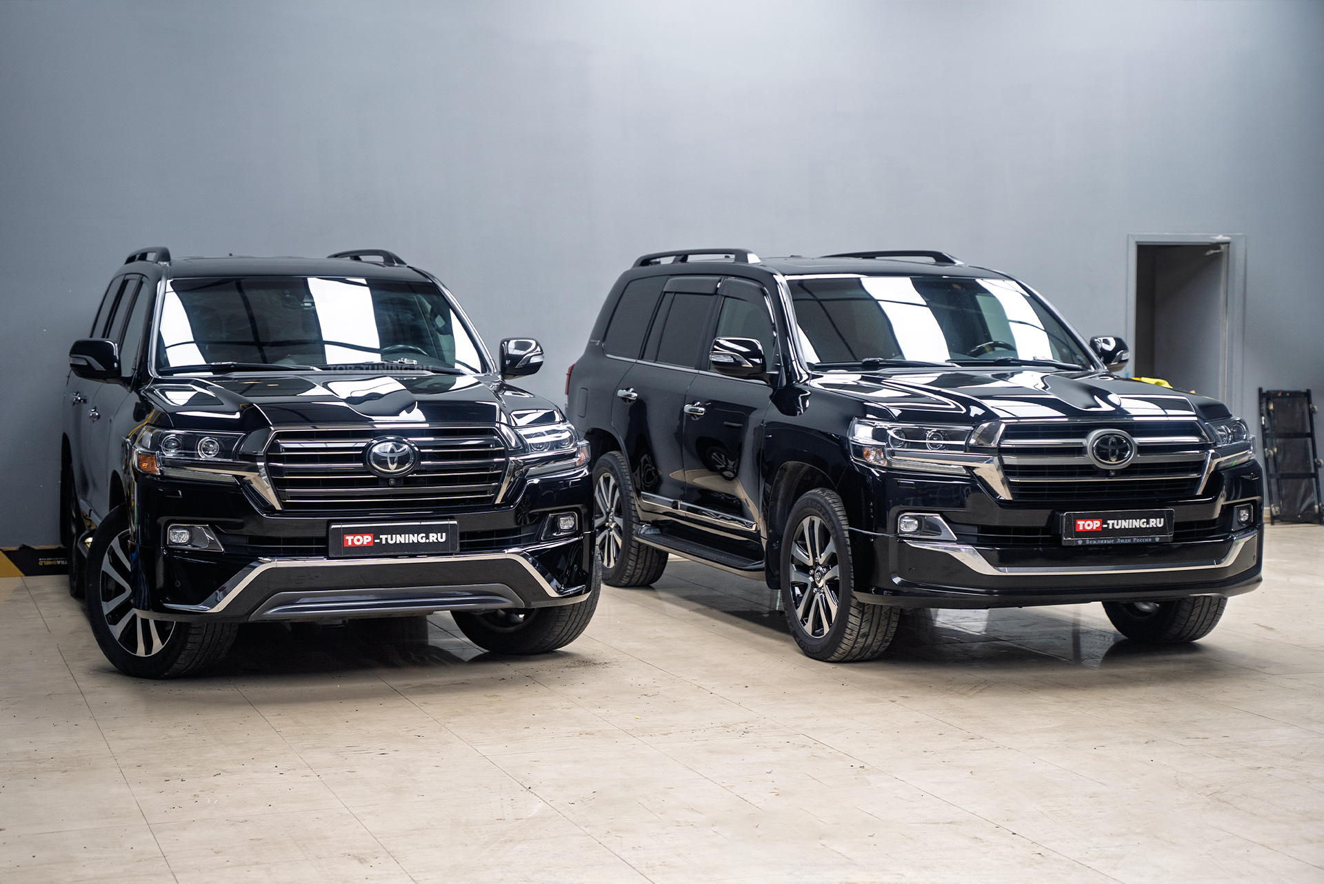 110192 Установка электронных доводчиков в передние двери Toyota Land Cruiser 200