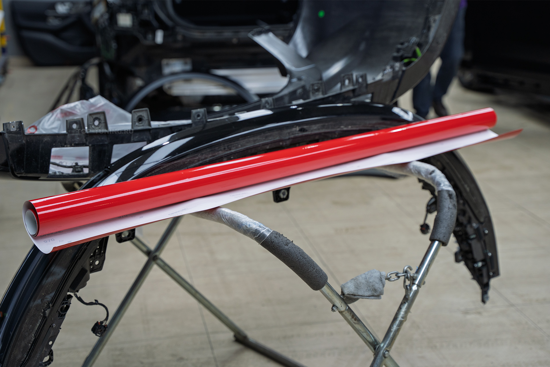 110205 Эффектный стайлинг переднего бампера и порогов Lixiang L7 Ultra