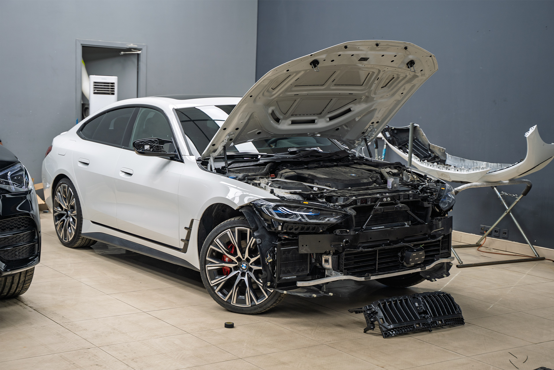 110215 Защита зоны риска + PDR удаление вмятин для нового BMW M4