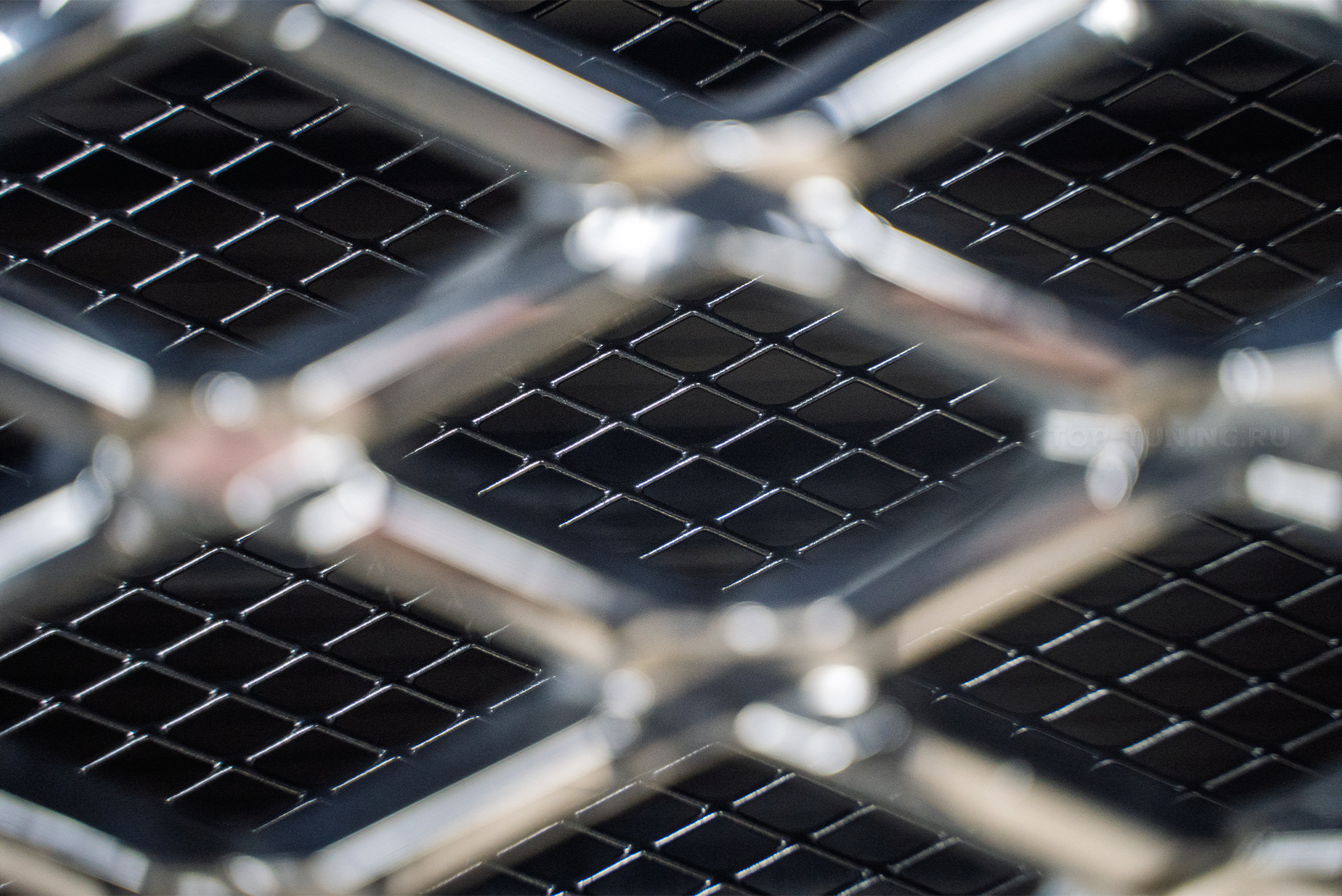 110217 Установка защитной сетки-фильтра для нового Genesis GV70 рестайлинг