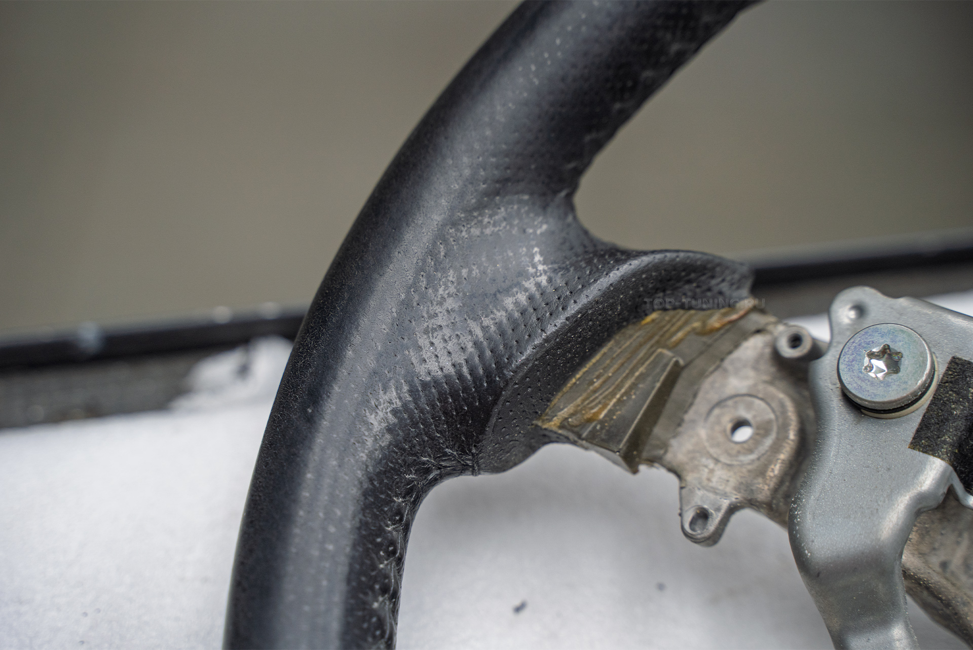 110220 Анатомический тюнинг-руль для Mazda 3 BK рестайлинг