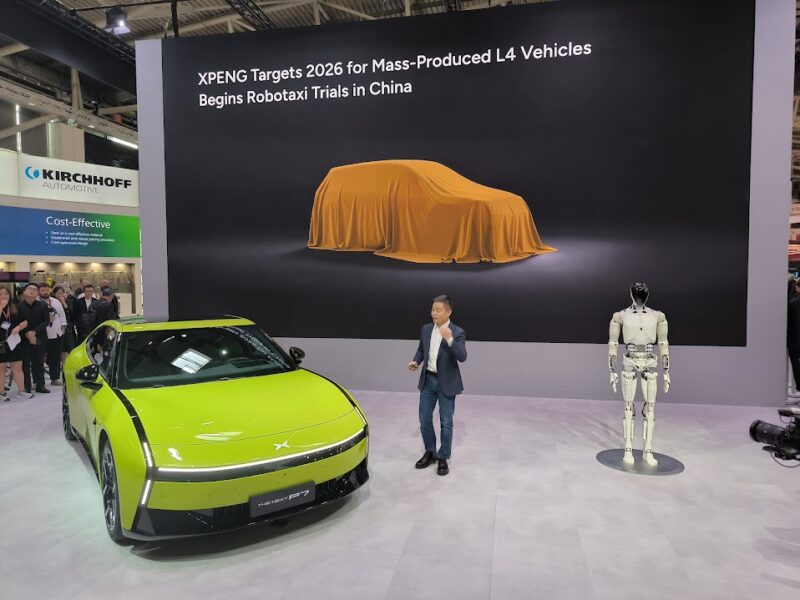 Xpeng повышает ставки в Европе и обещает к 2026 году запустить роботакси L4 в Китае