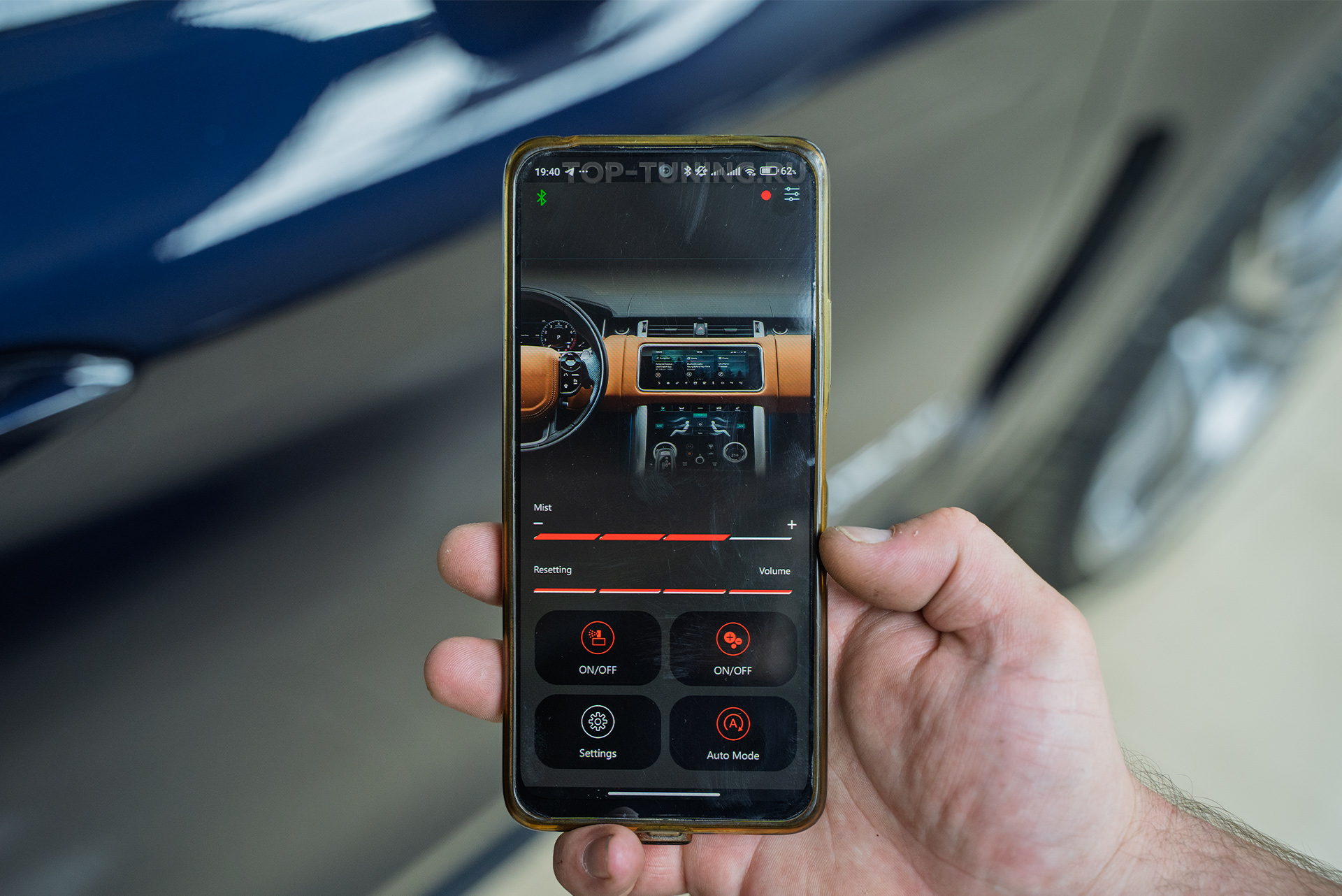 Установка автоматической системы ароматизации и ионизации салона BMW X5 F15