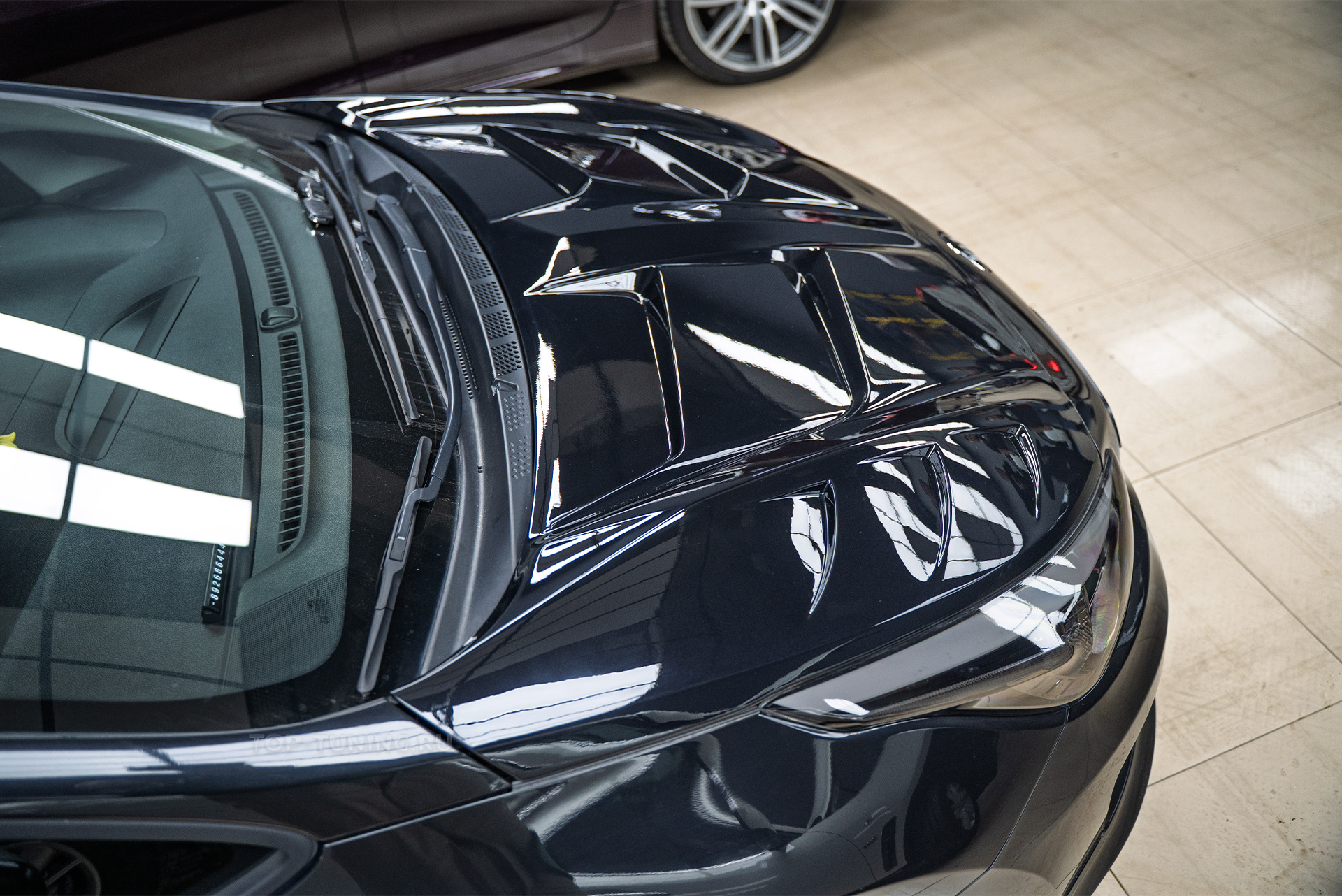 110278 Тюнинг-модернизация Kia Ceed II – спортивный капот GTR с жабрами Тюнинг-модернизация Kia Ceed II – спортивный капот GTR с жабрами