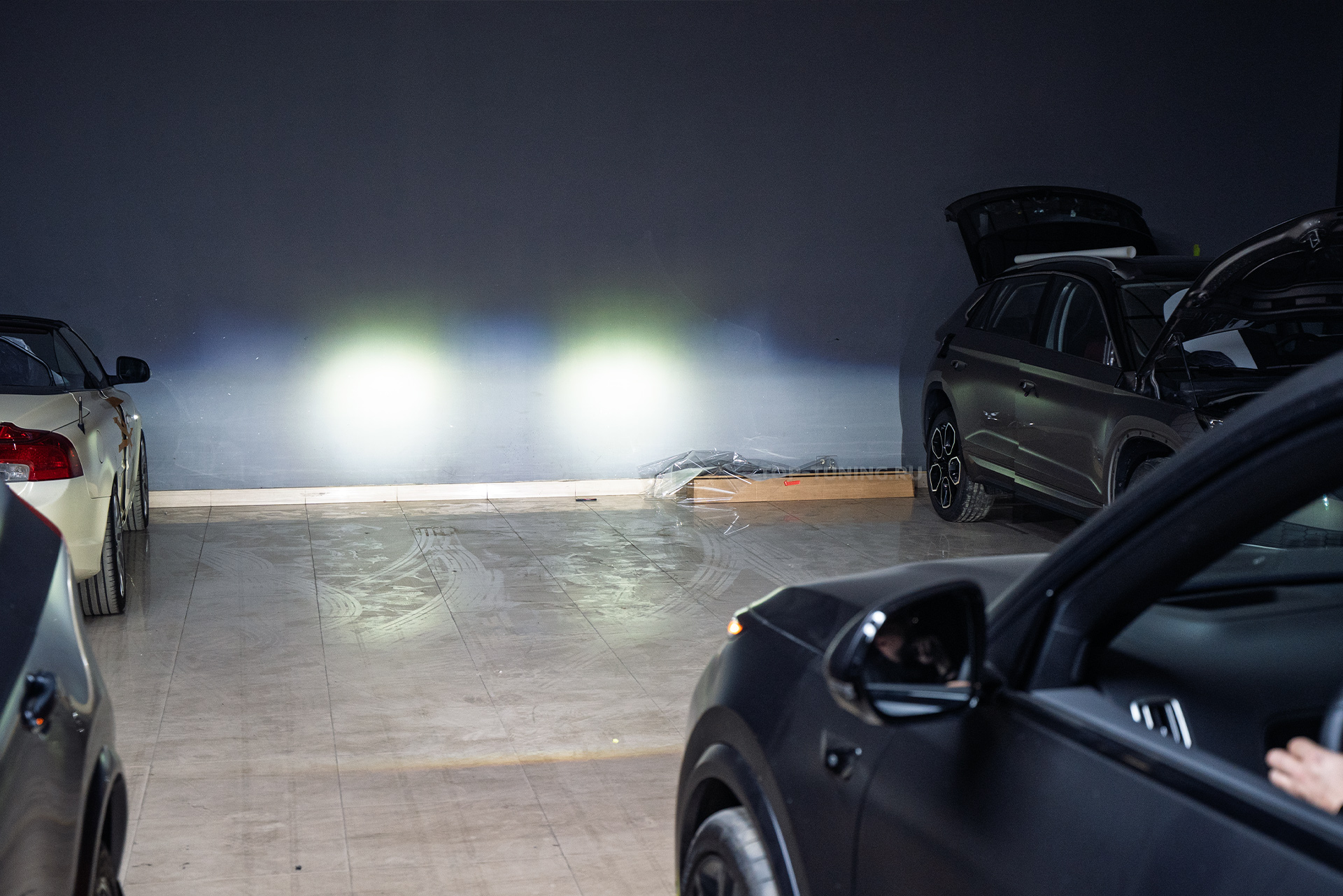 110303 Замена линз в фарах Lixiang L9 – установка LED-модулей Prisma