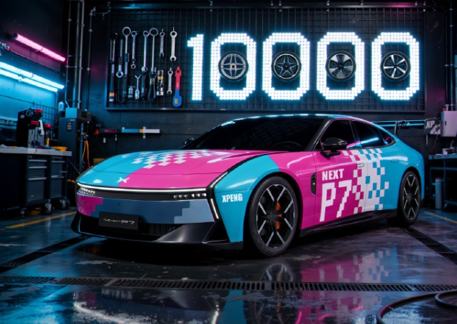 10 000-й совершенно новый P7 от XPENG сошел с конвейера