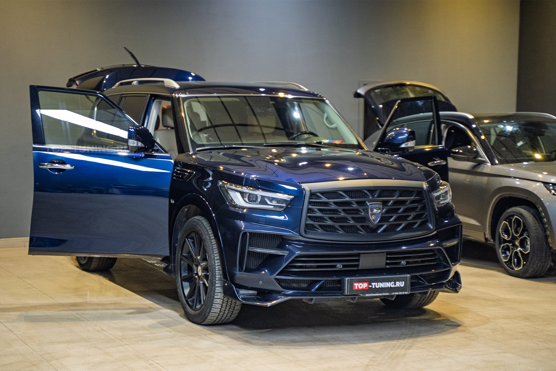 Полировка и керамика всего кузова Infiniti QX80 2020-2024