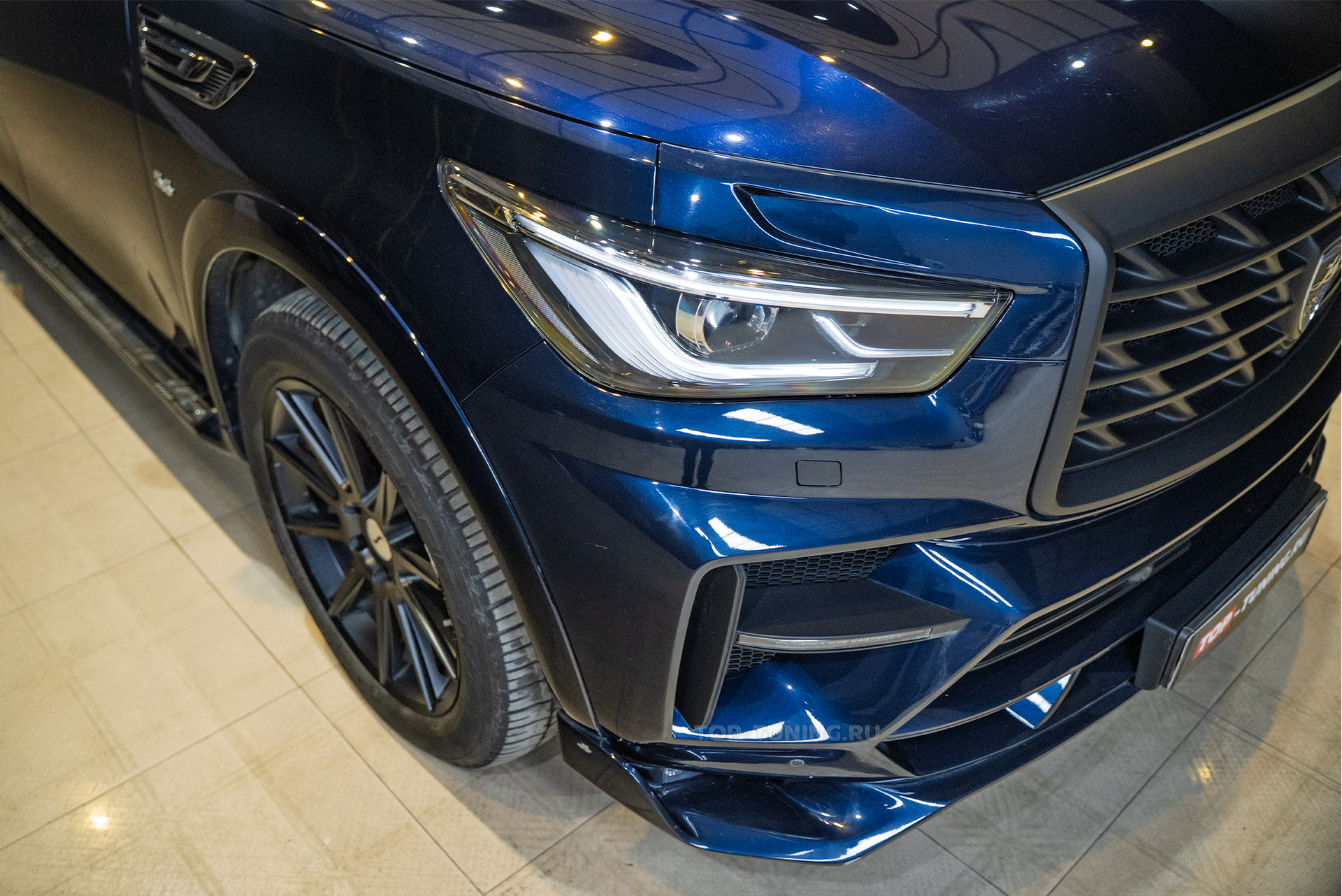 Полировка и керамика всего кузова Infiniti QX80 2020-2024
