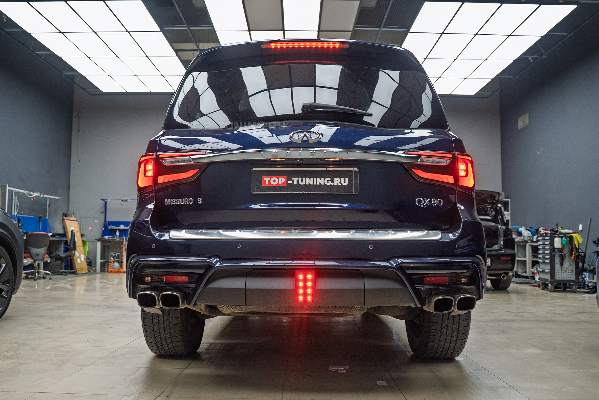 110339 Полировка и керамика всего кузова Infiniti QX80 2020-2024