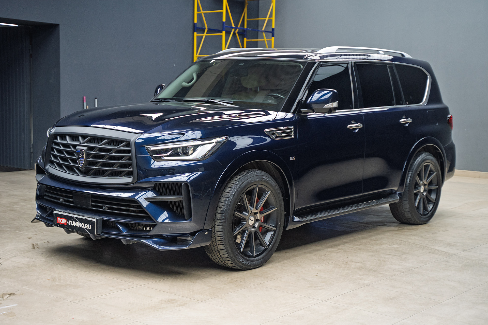Полировка и керамика всего кузова Infiniti QX80 2020-2024