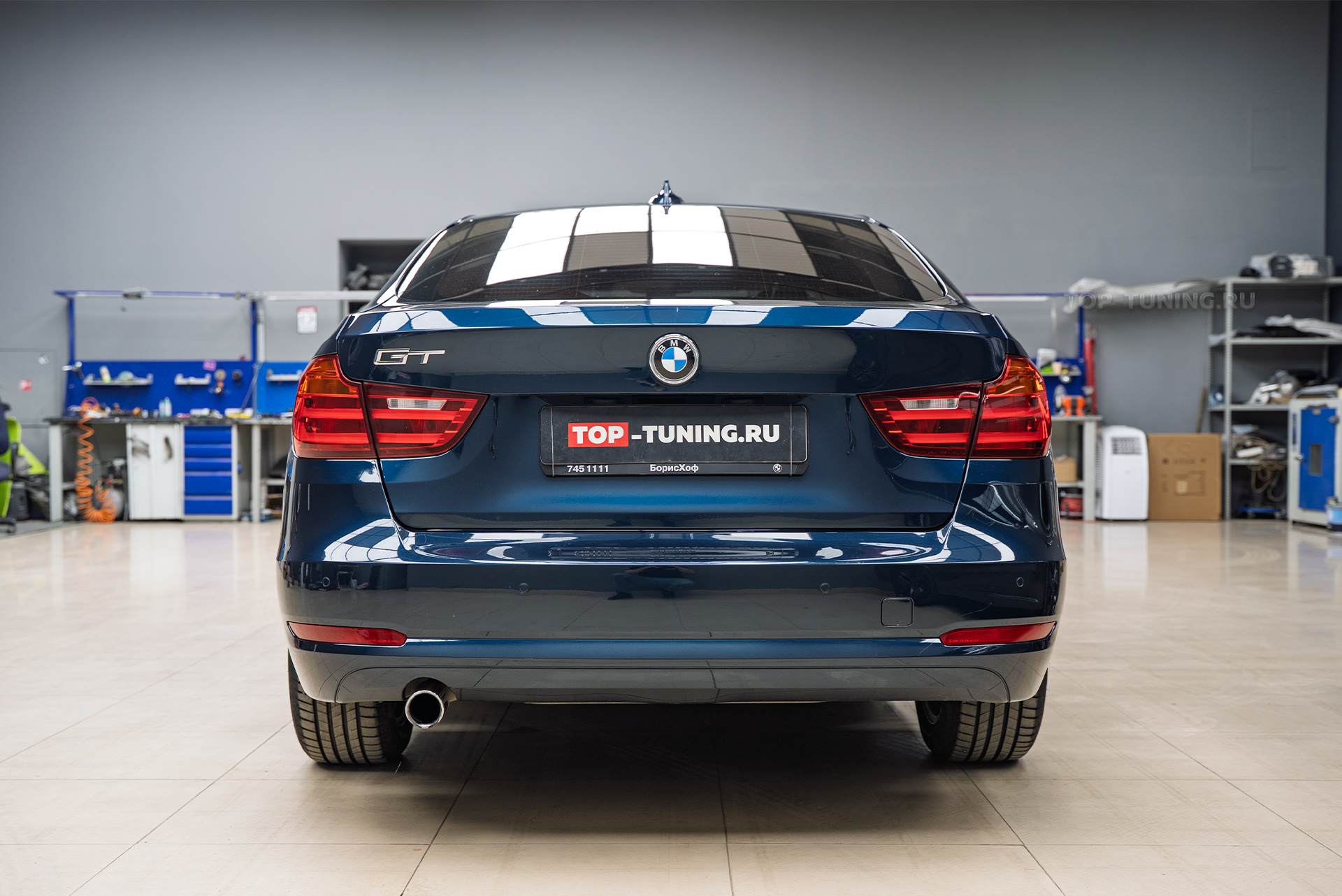 Полировка + керамика ЛКП кузова BMW 3 GT 320