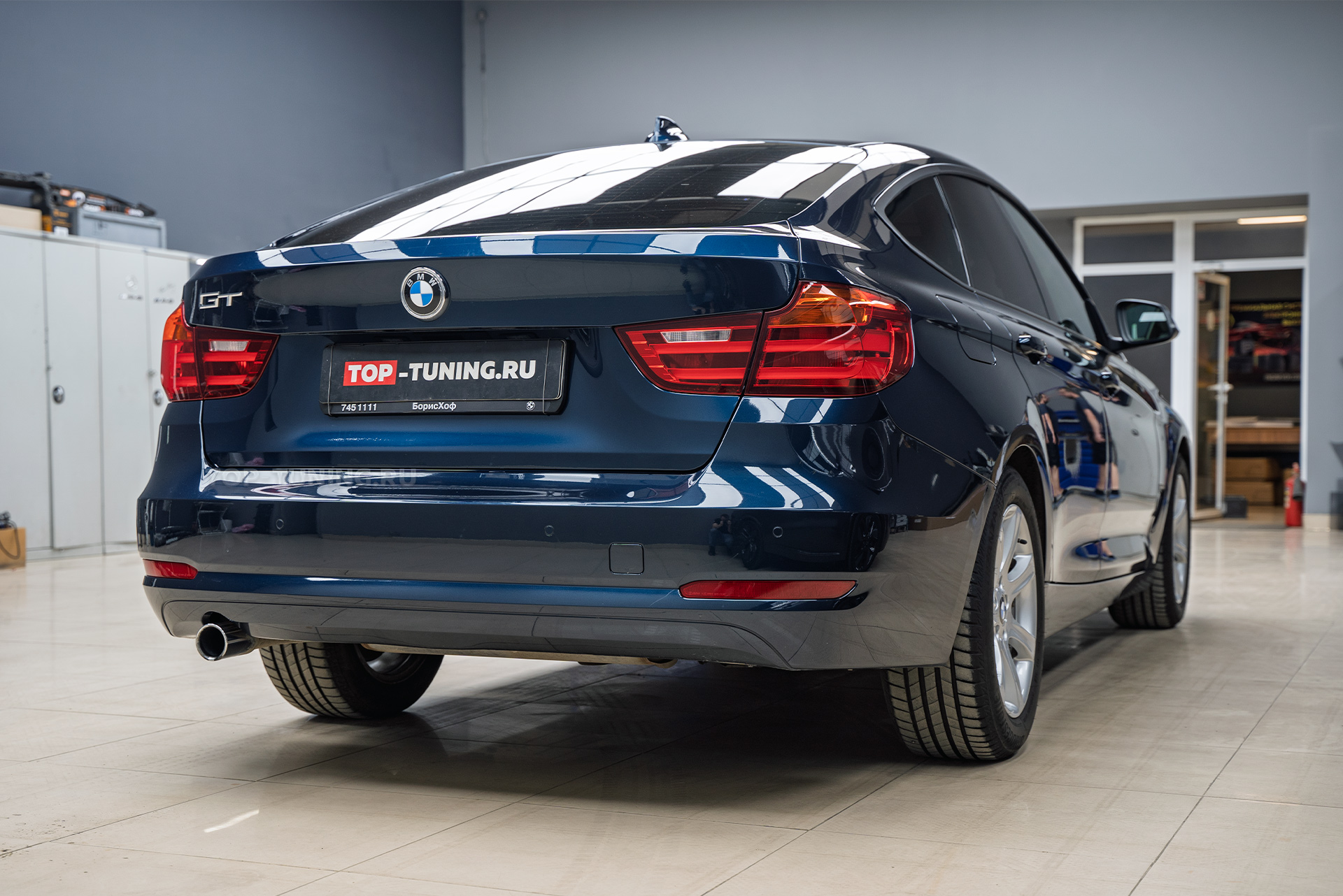 110376 Полировка + керамика ЛКП кузова BMW 3 GT 320