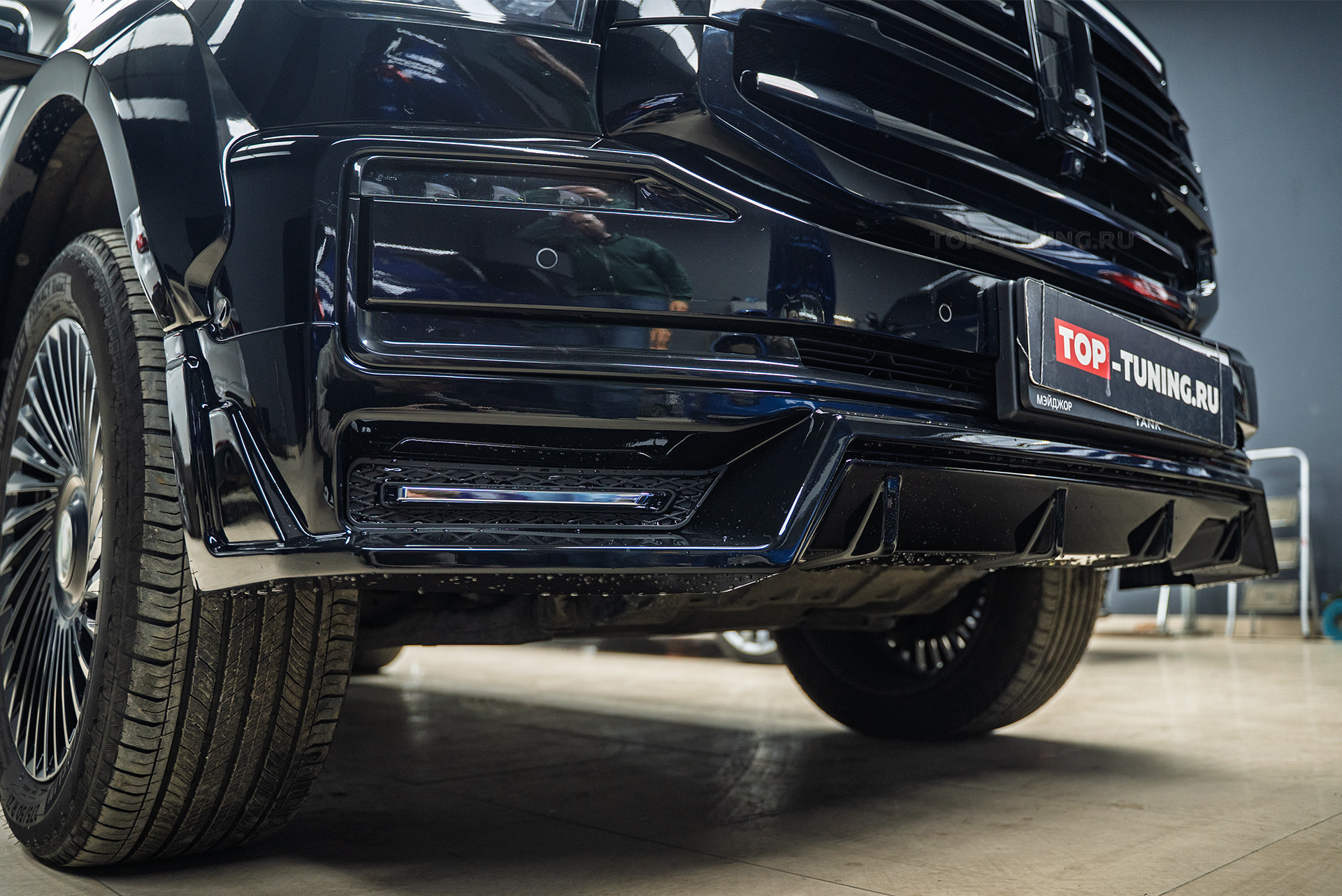 Тюнинг обвеса Tank 500 2025 – установка юбок, спойлера, расширителей арок, капота