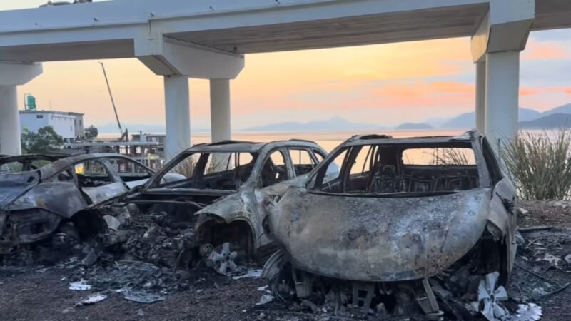 По сообщению газеты Sanxiang Daily от 5 октября, возгорание произошло на парковке в деревне Донгби (город Ниндэ, провинция Фуцзянь). На фотографиях видно, что автомобиль охвачен большими языками пламени. Повреждены семь рядом стоявших машин, включая 