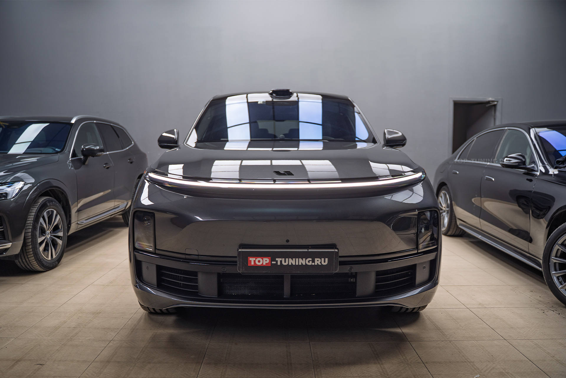 Тюнинг Lixiang L7 – установка антихром-накладок