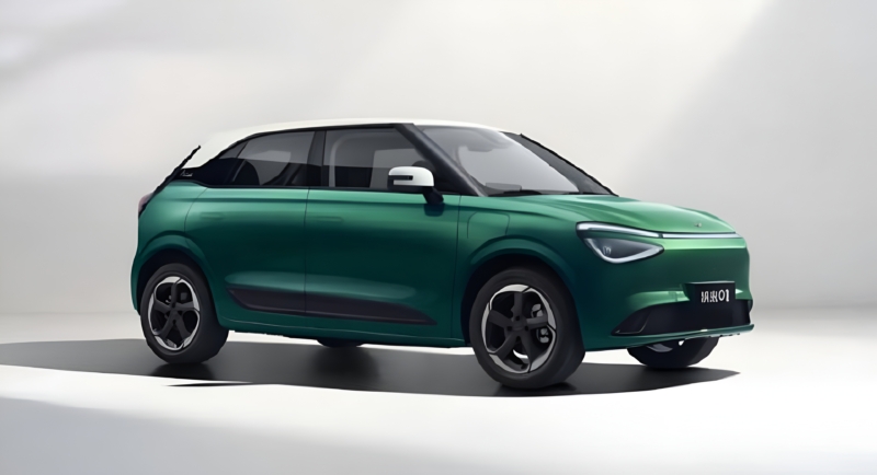 2026 Nammi 01 EV сохранил удобные для города округлые формы, но получил новый дизайн. Теперь автомобиль доступен в нескольких цветовых решениях, включая двухцветную окраску &laquo;Spirit Green&raquo; (зелёная нижняя часть кузова и белая крыша), фантазийный фиоле