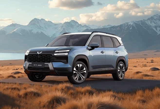 Внедорожник Wuling Starlight 560 от SGMW, замеченный перед запуском, будет доступен с силовыми агрегатами BEV, PHEV и ICE