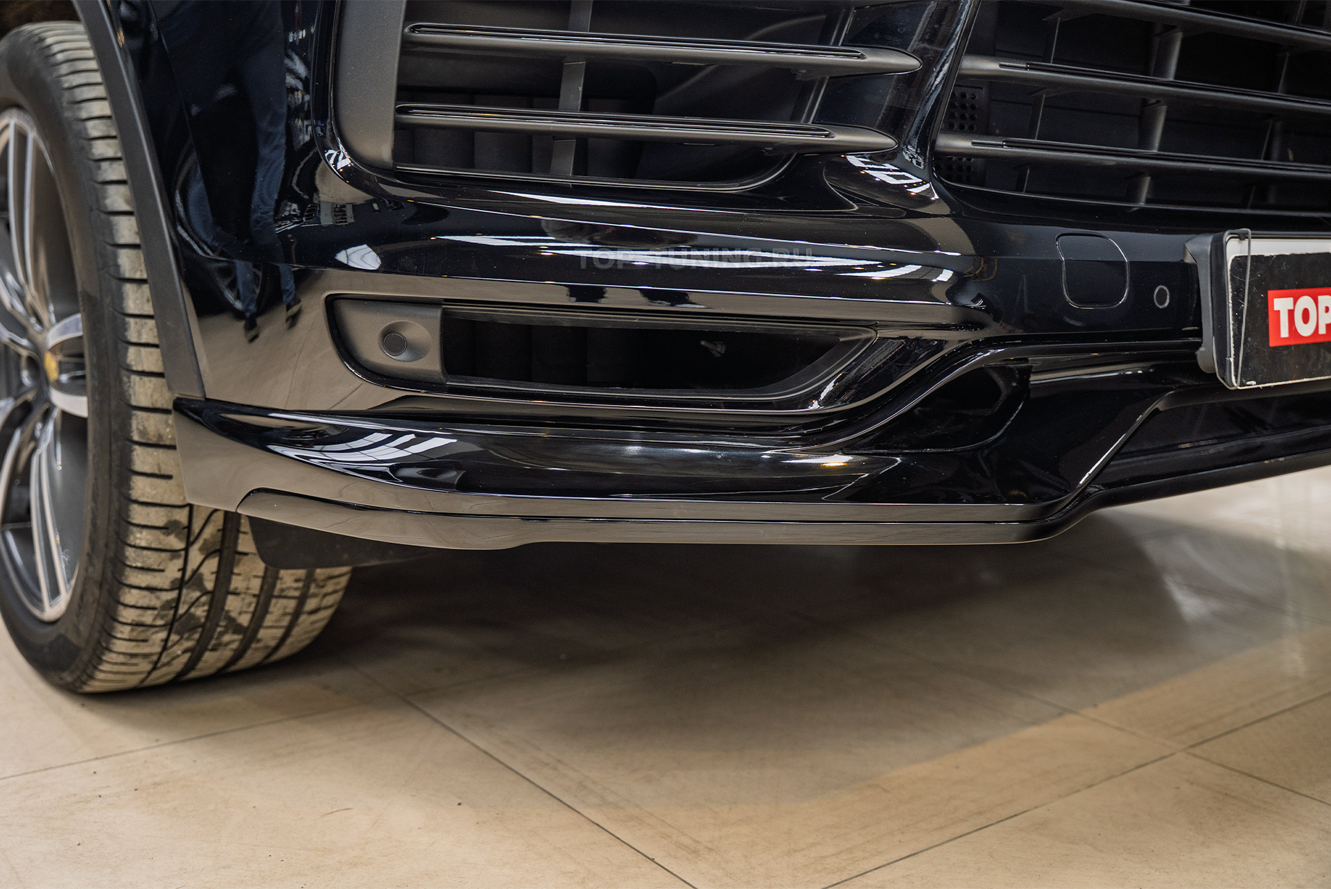 110464 Установка 3D кругового обзора 360° + тюнинг-модернизация обвеса Porsche Cayenne 3