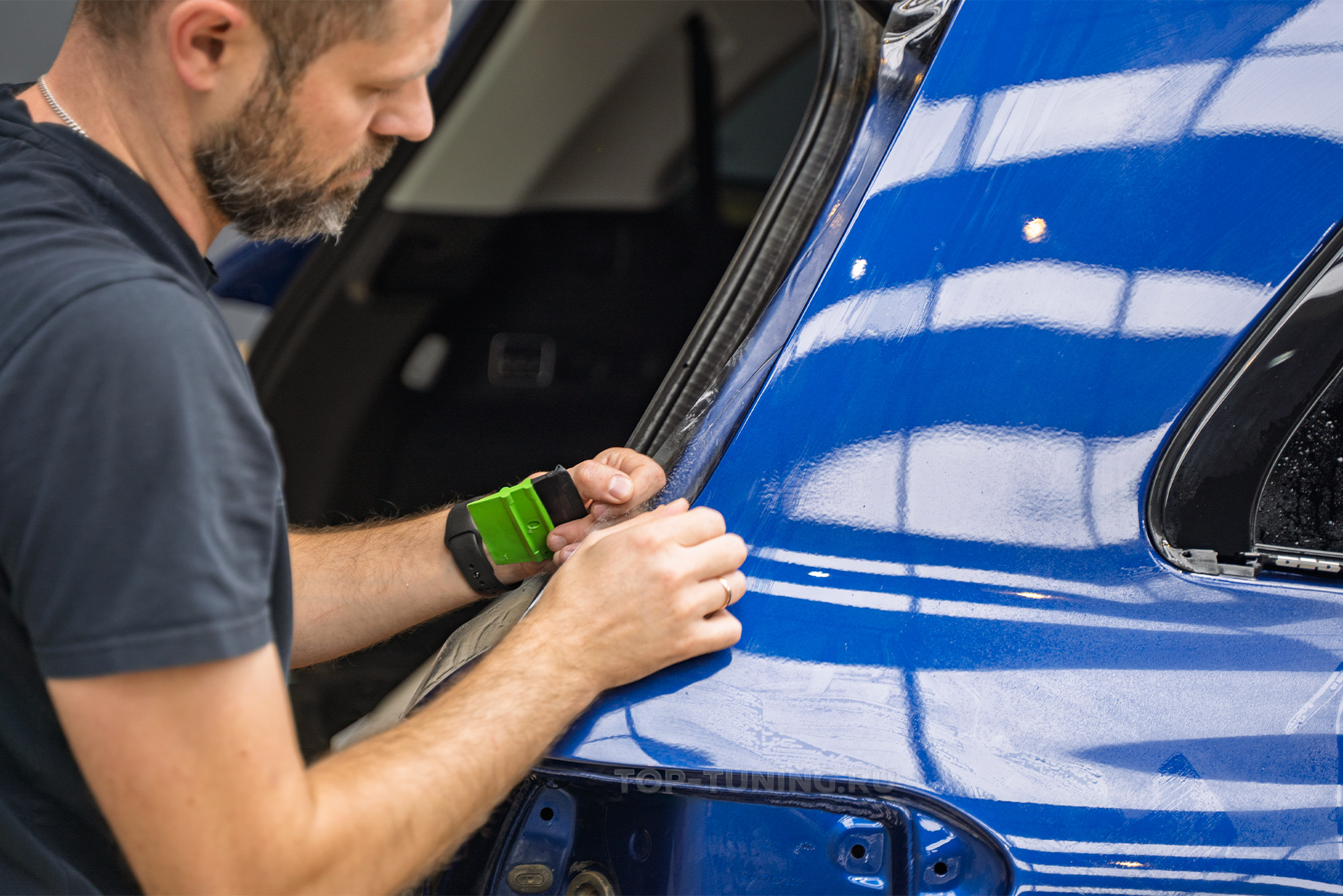 Полная оклейка кузова + монтаж умного видеорегстратора G-NET Mercedes GLS X167