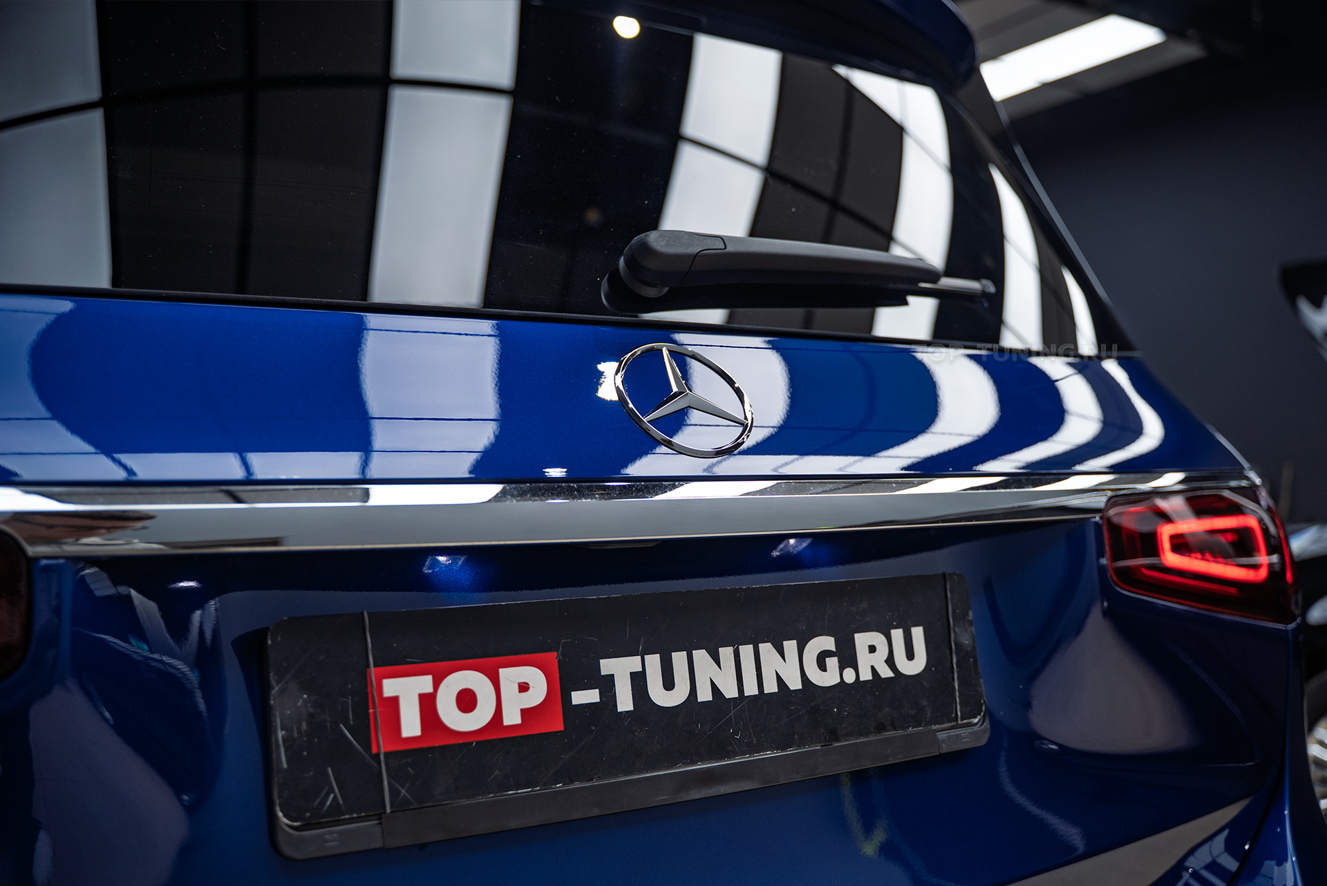 Полная оклейка кузова + монтаж умного видеорегстратора G-NET Mercedes GLS X167