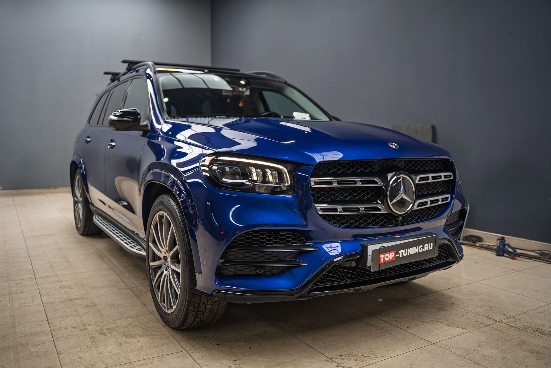 Полная оклейка кузова + монтаж умного видеорегстратора G-NET Mercedes GLS X167