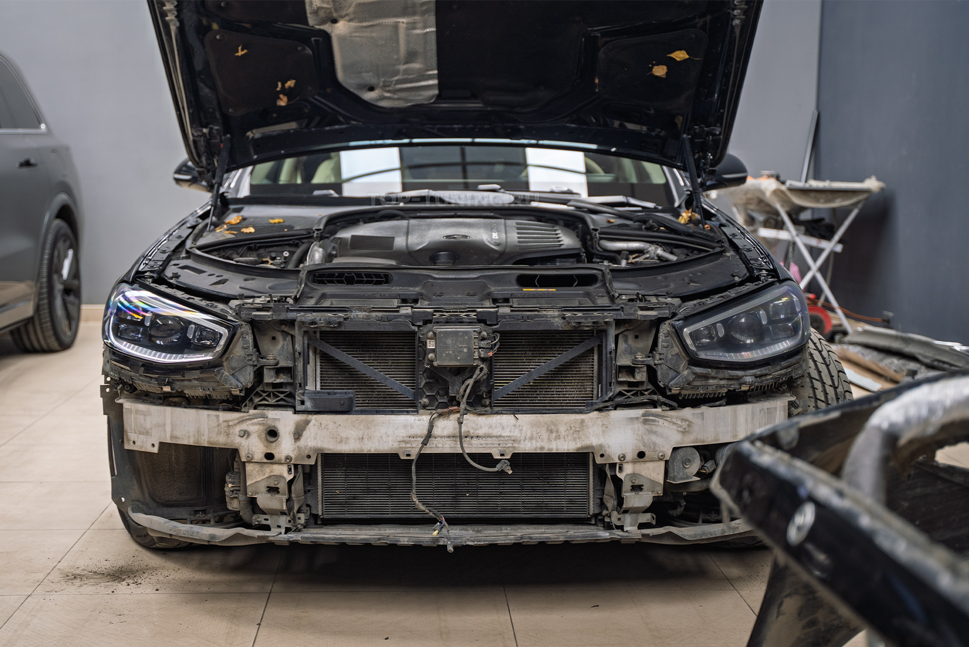 Полировка + керамика кузова Mercedes-Benz S-class W223 2021