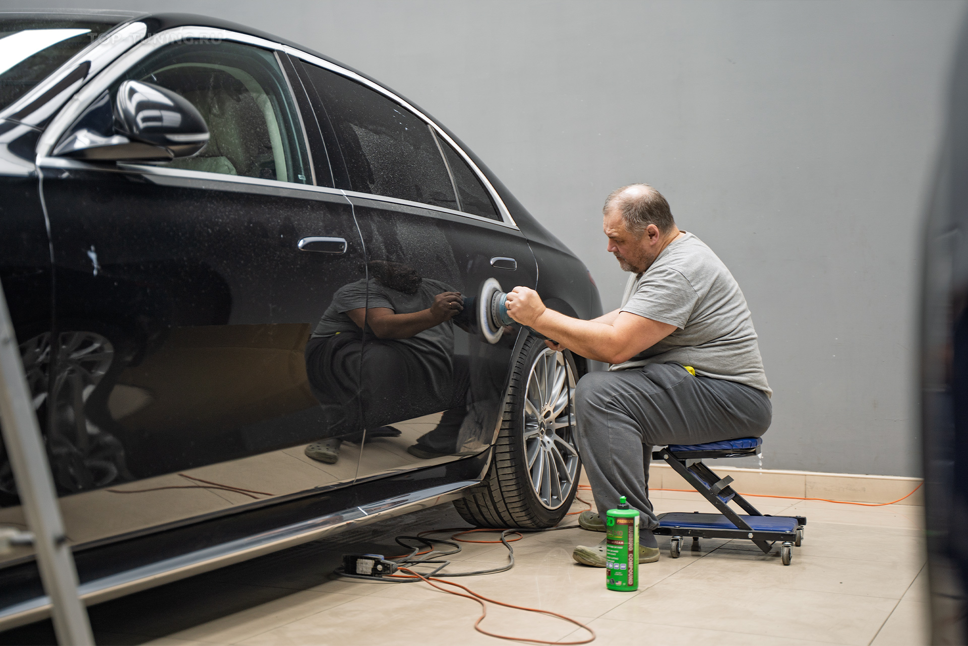 Полировка + керамика кузова Mercedes-Benz S-class W223 2021 