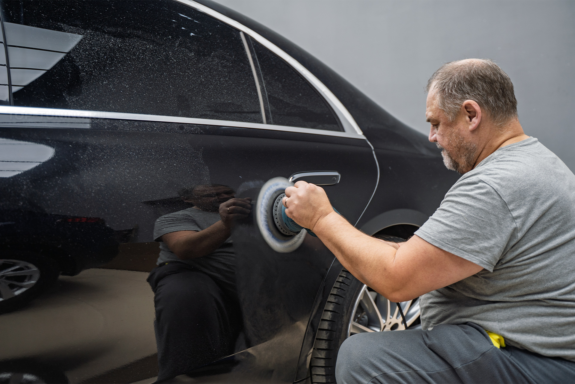 Полировка + керамика кузова Mercedes-Benz S-class W223 2021