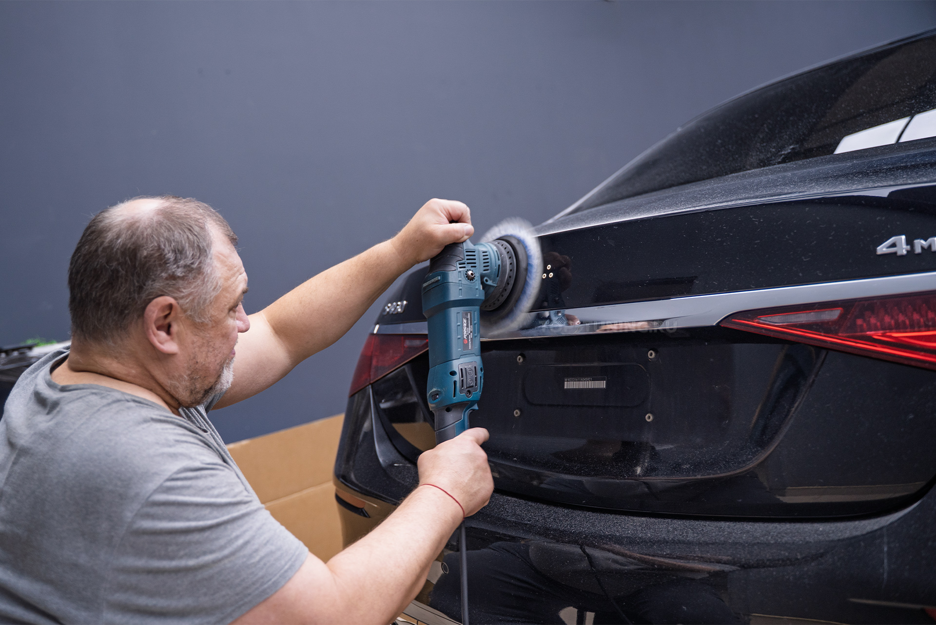 Полировка + керамика кузова Mercedes-Benz S-class W223 2021