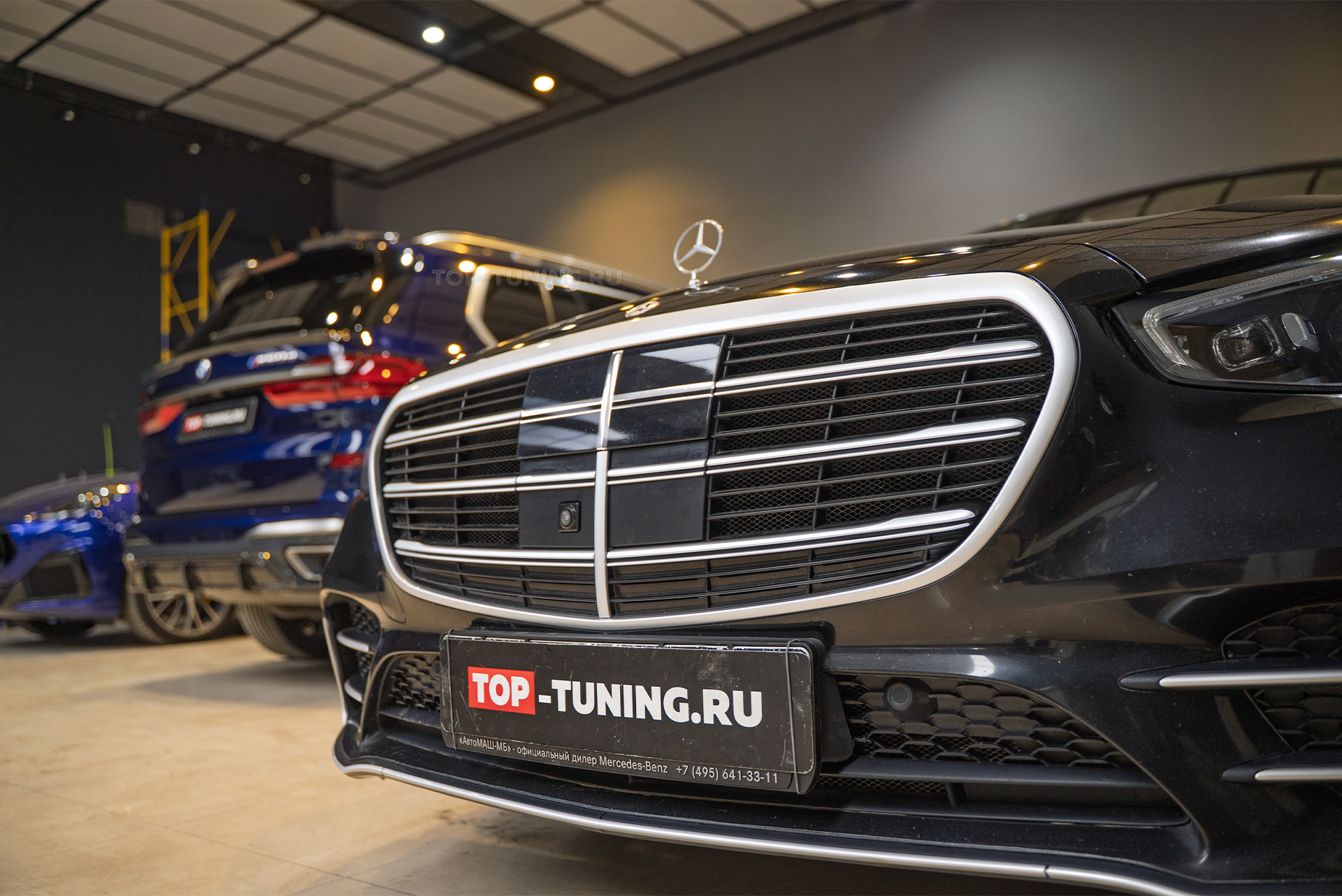 Полировка + керамика кузова Mercedes-Benz S-class W223 2021 