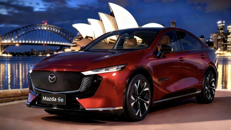 В Европе модель представят уже в 2025-м. Mazda 6e станет новым глобальным среднеразмерным электрическим седаном бренда.