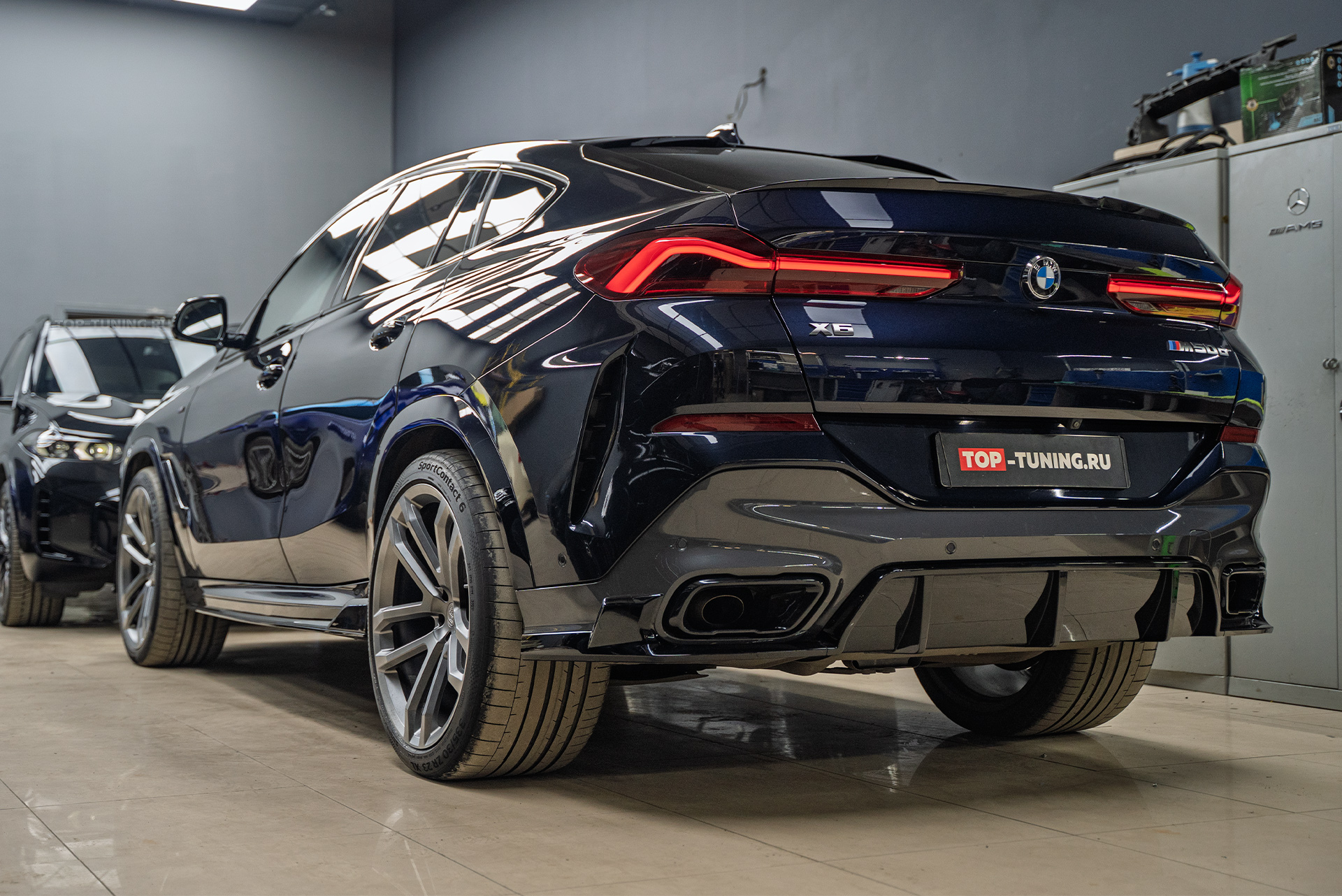 Тюнинг обвеса + химчистка салона BMW X6 G06 