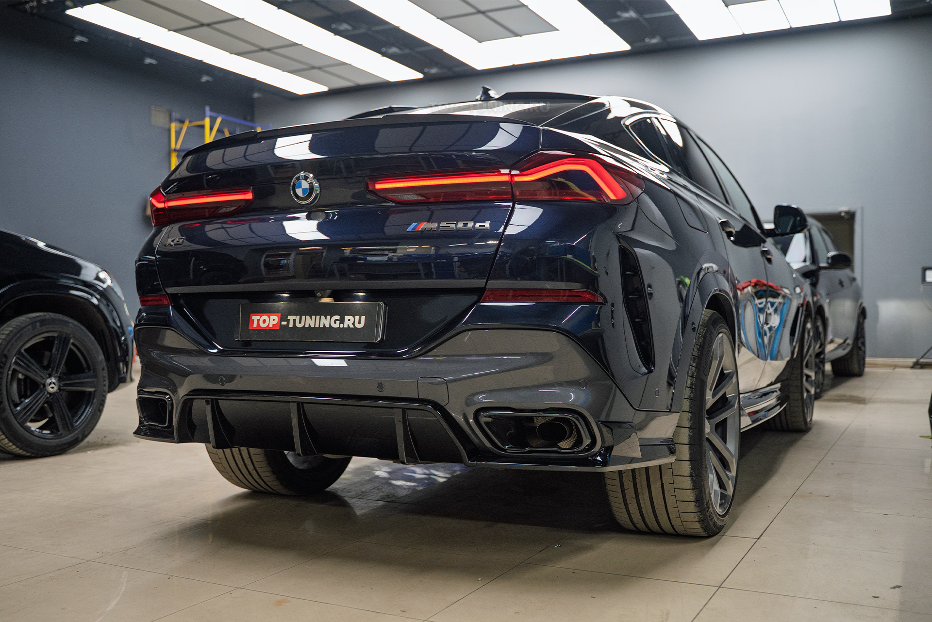 110535 Тюнинг обвеса + химчистка салона BMW X6 G06