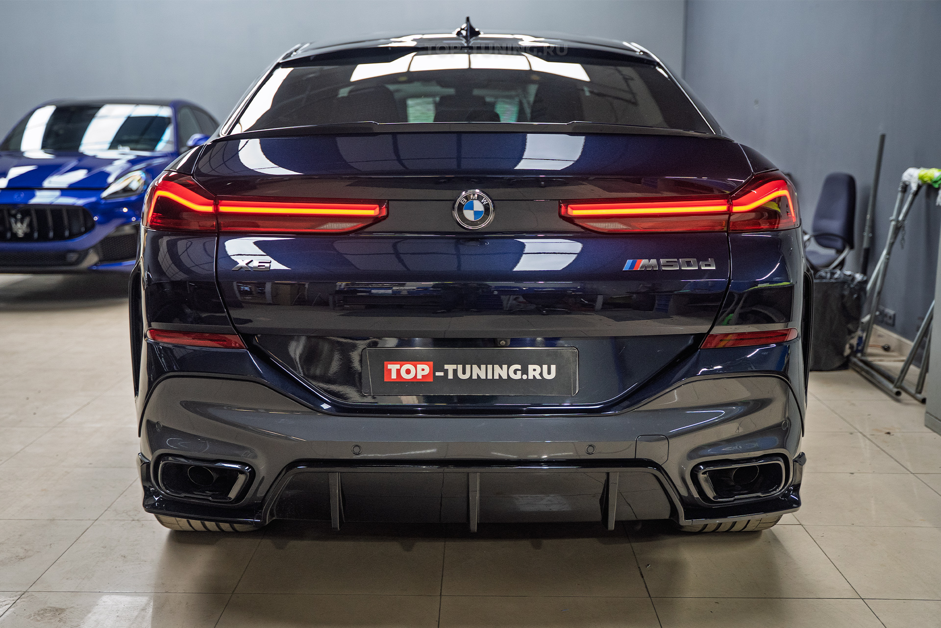 Тюнинг обвеса + химчистка салона BMW X6 G06 