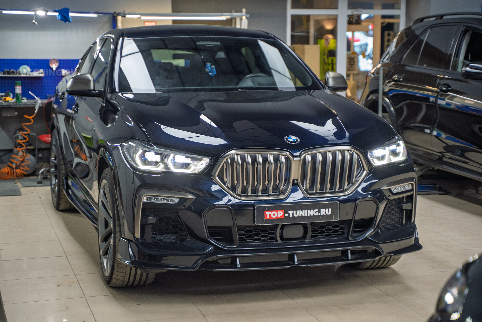 Тюнинг обвеса + химчистка салона BMW X6 G06 