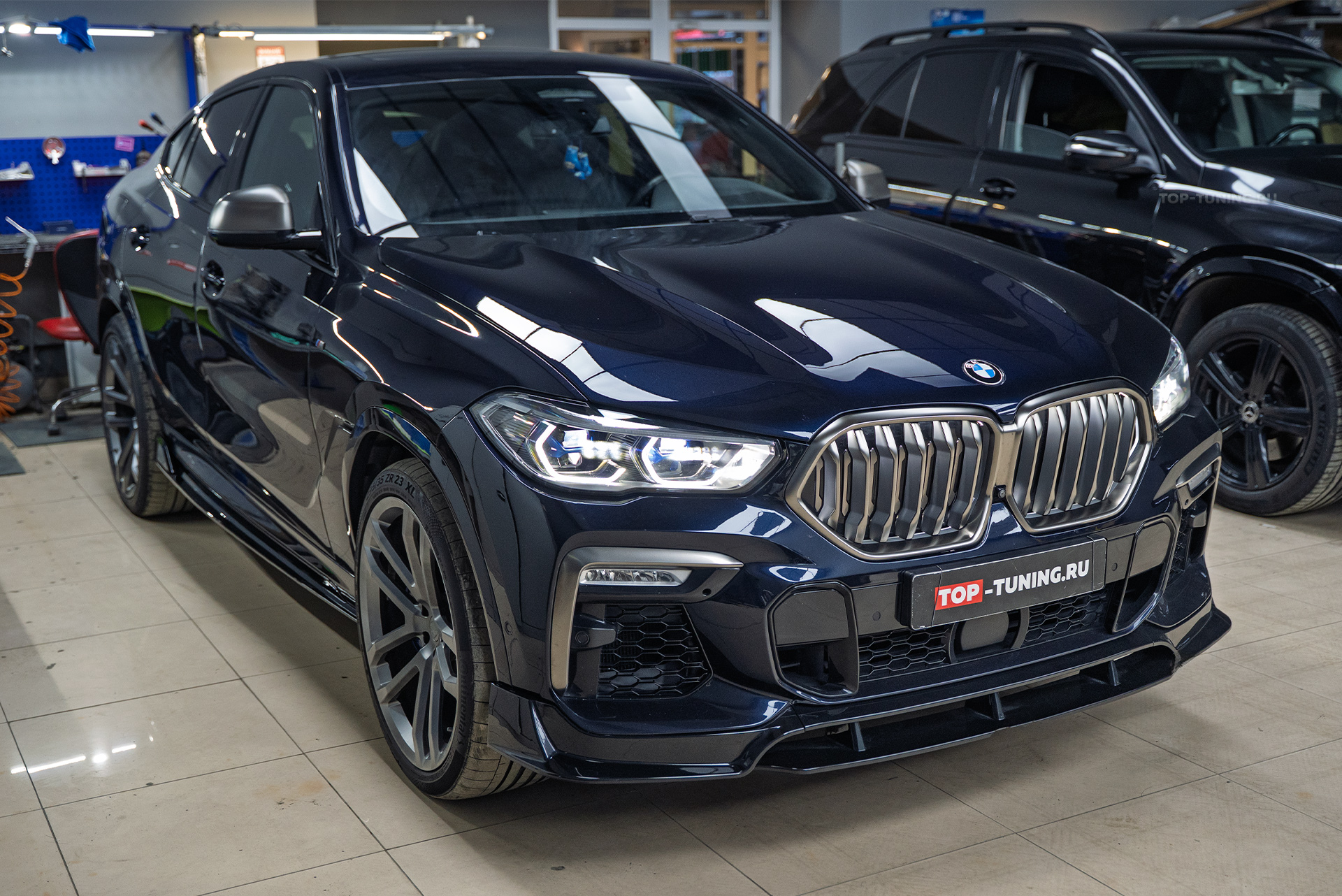 Тюнинг обвеса + химчистка салона BMW X6 G06 